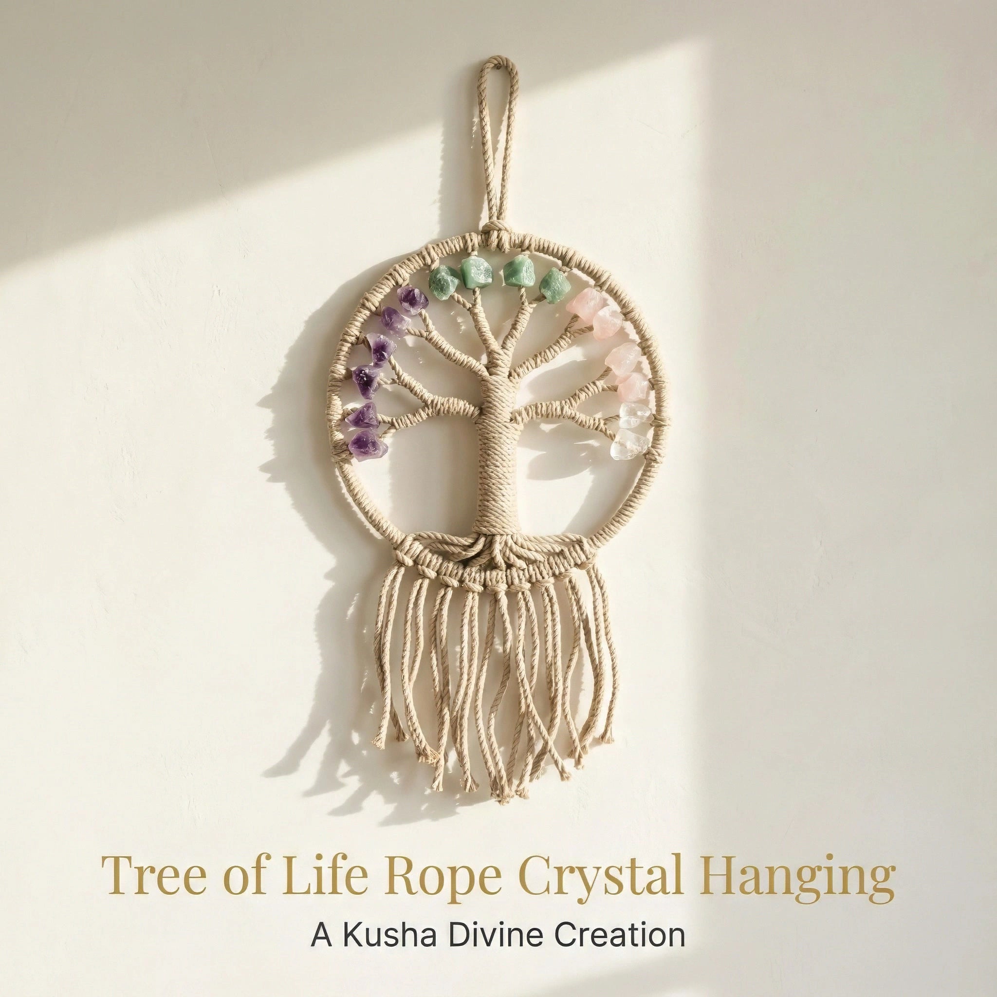 Tree of Life Crystal Hanging
