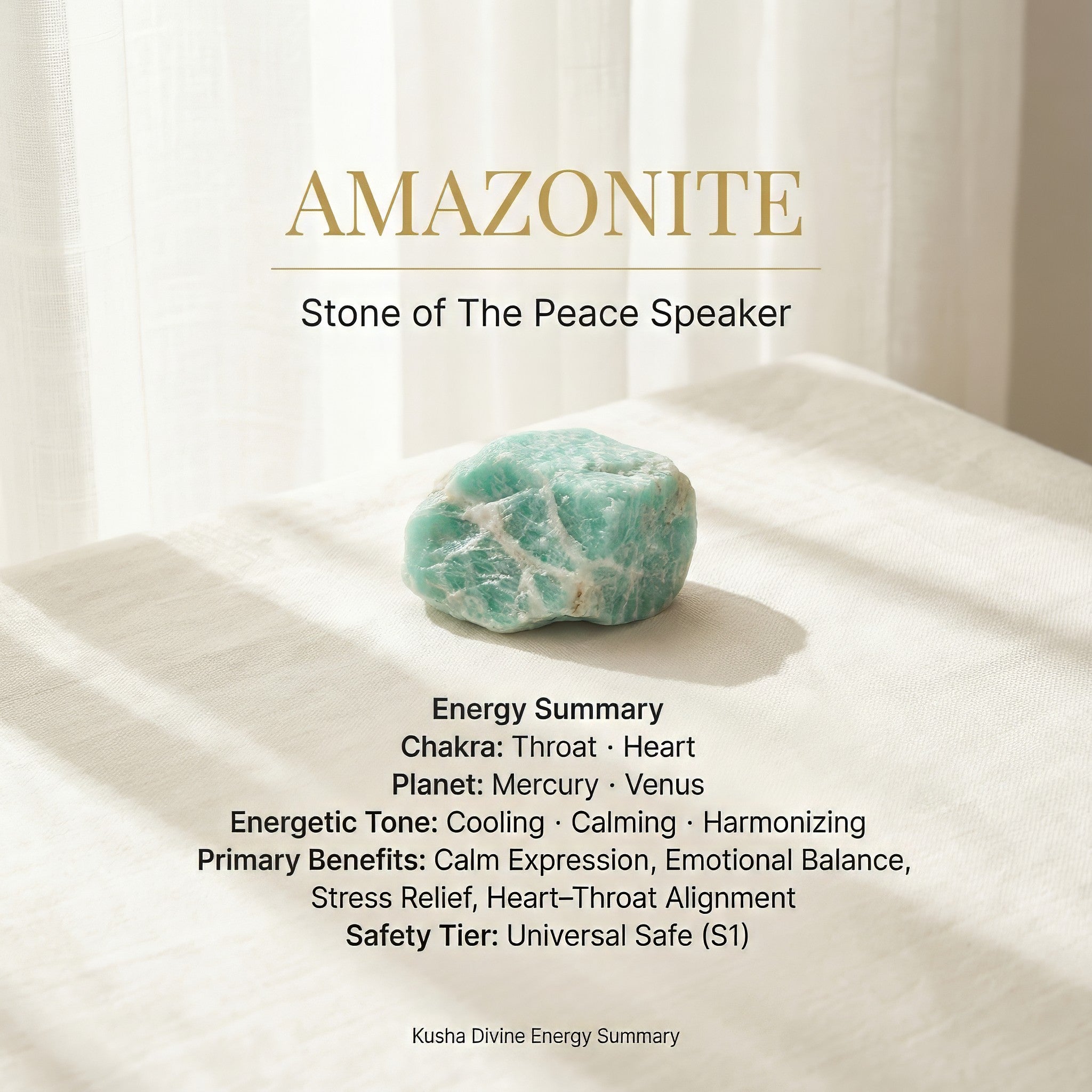 Amazonite Raw Stone