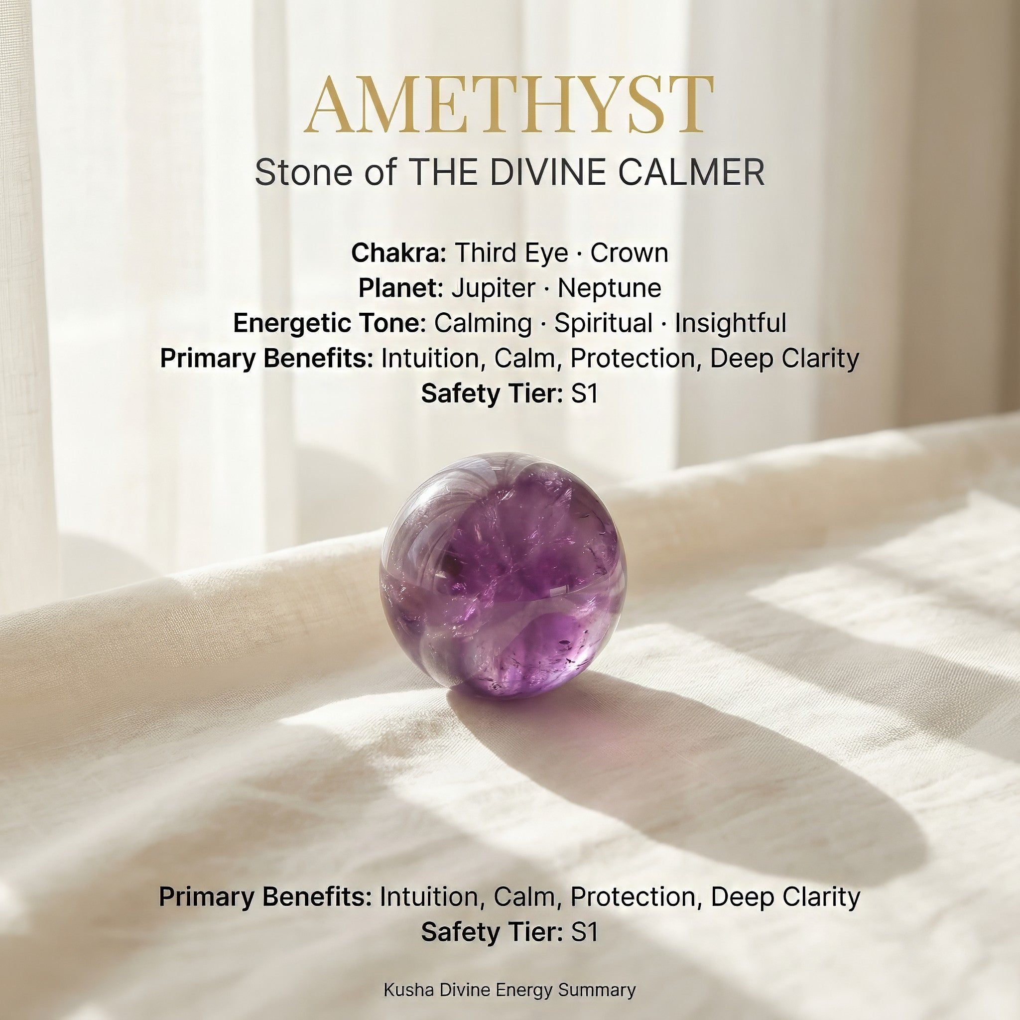 Amethyst Crystal Ball