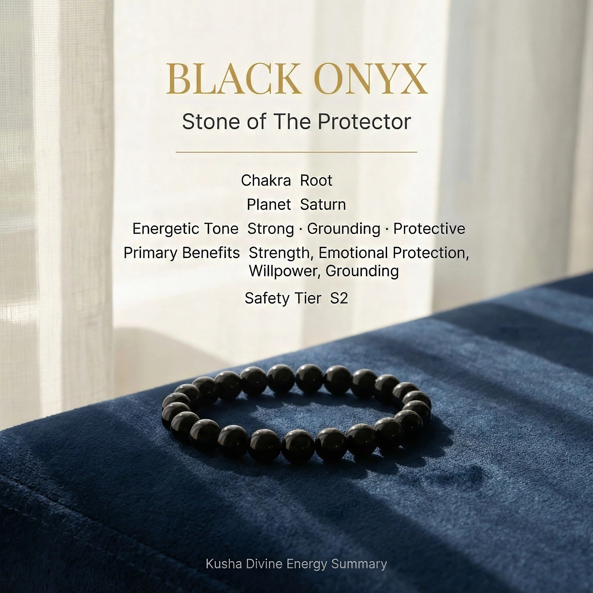 Black Onyx Bracelet