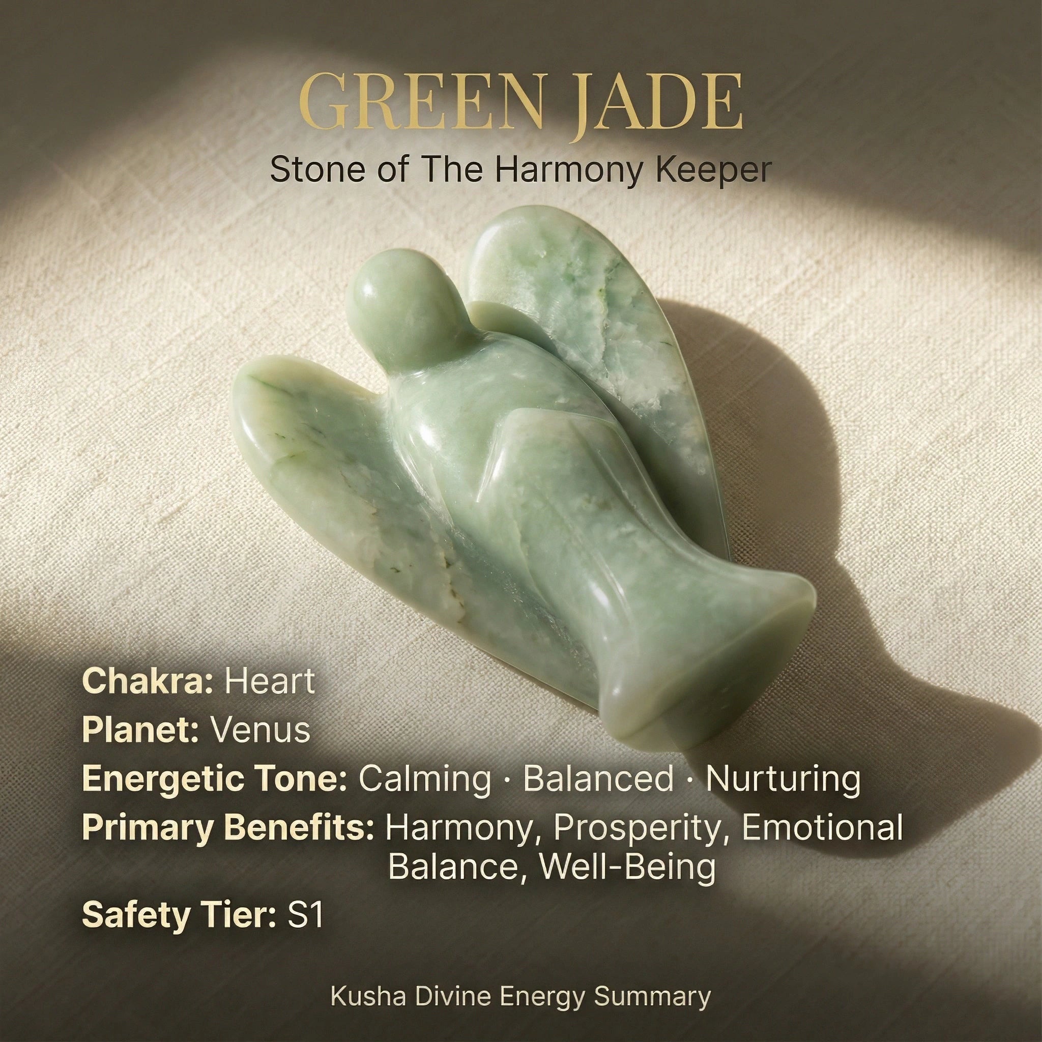 Grüner Jadeengel