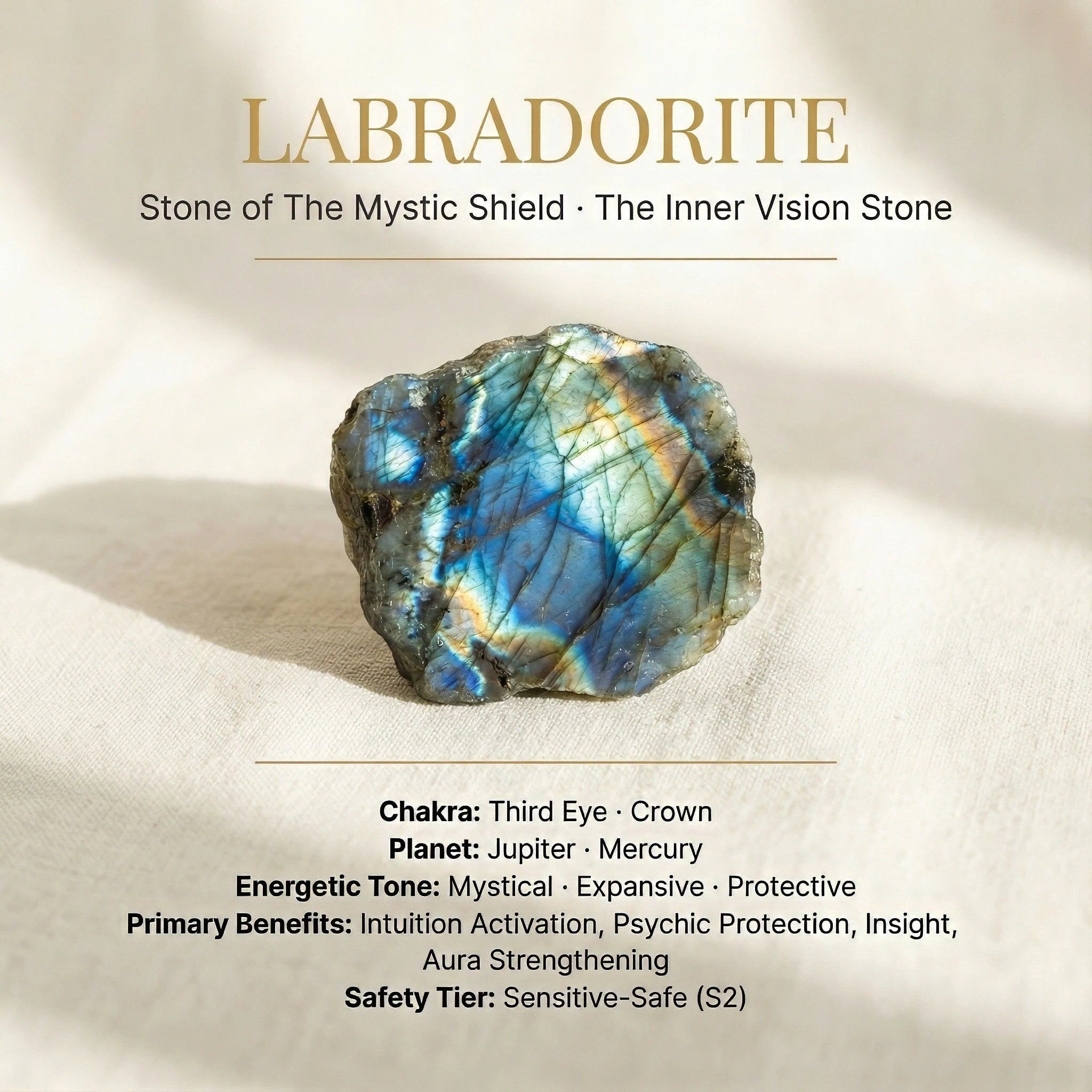 Labradorite Raw Slab