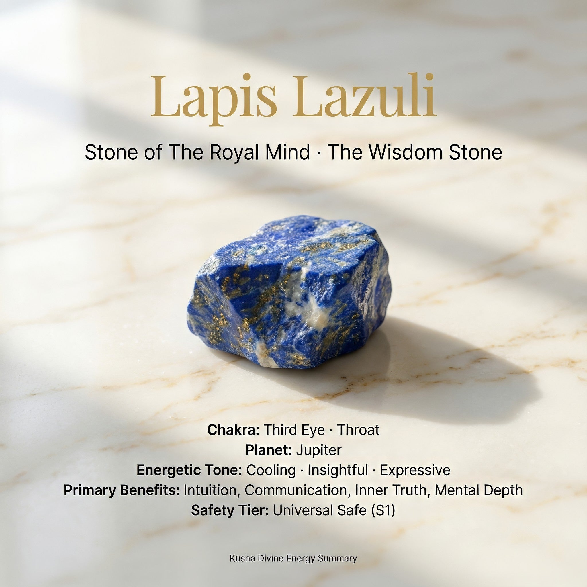 Lapis Lazuli Raw Stone