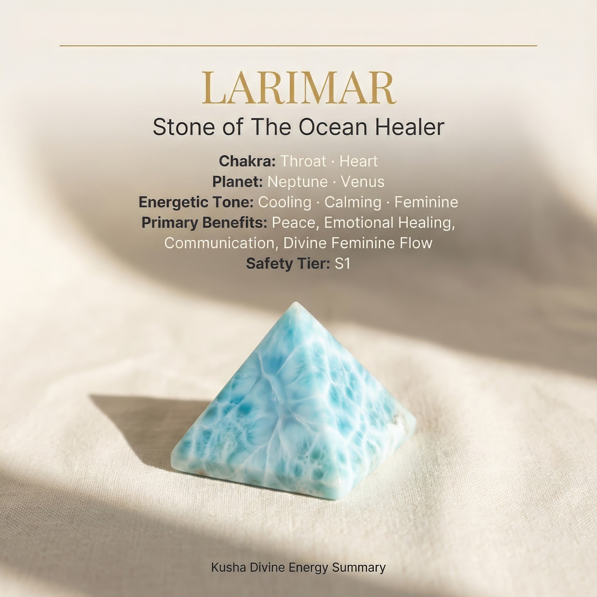 Larimar Pyramid