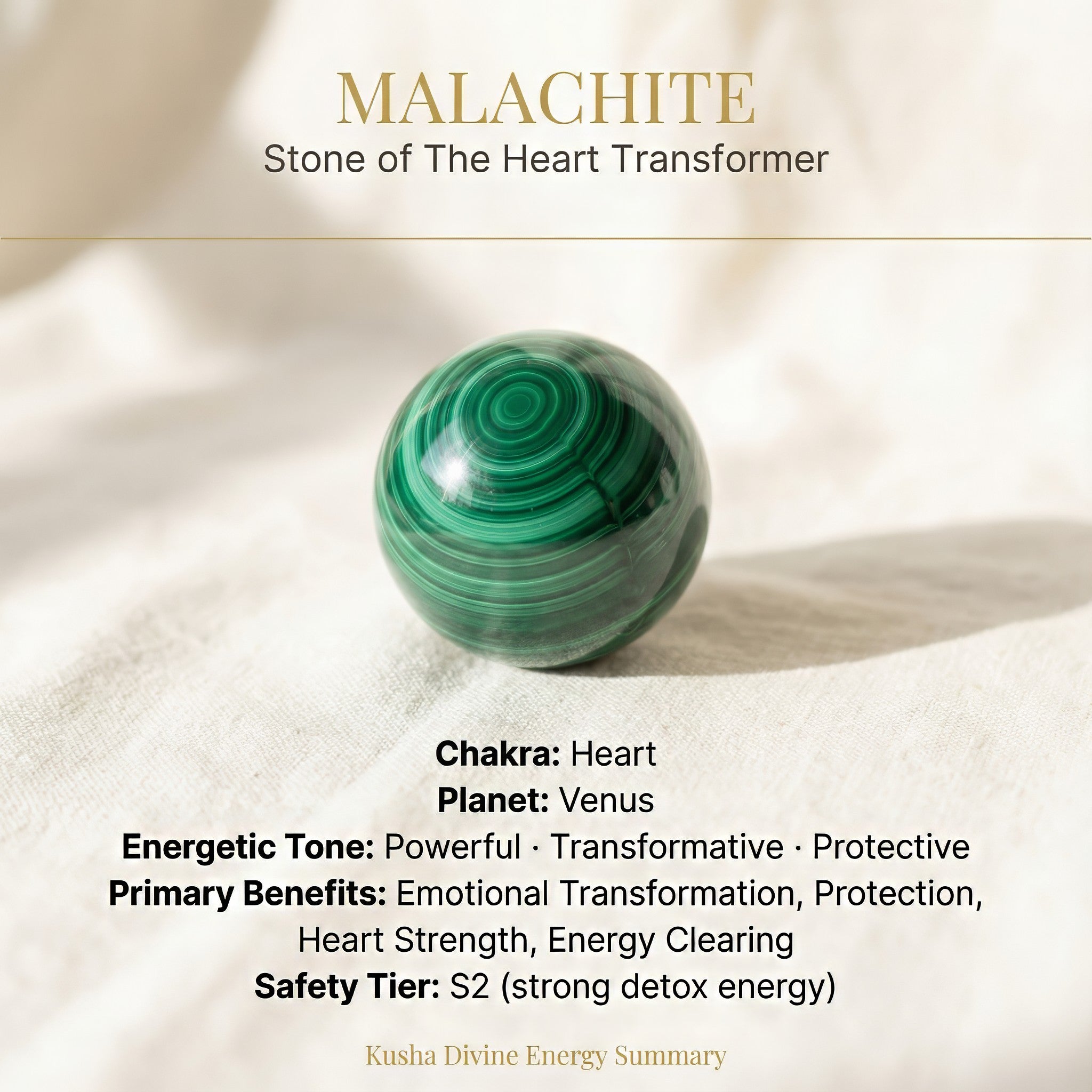 Malachite Crystal Ball