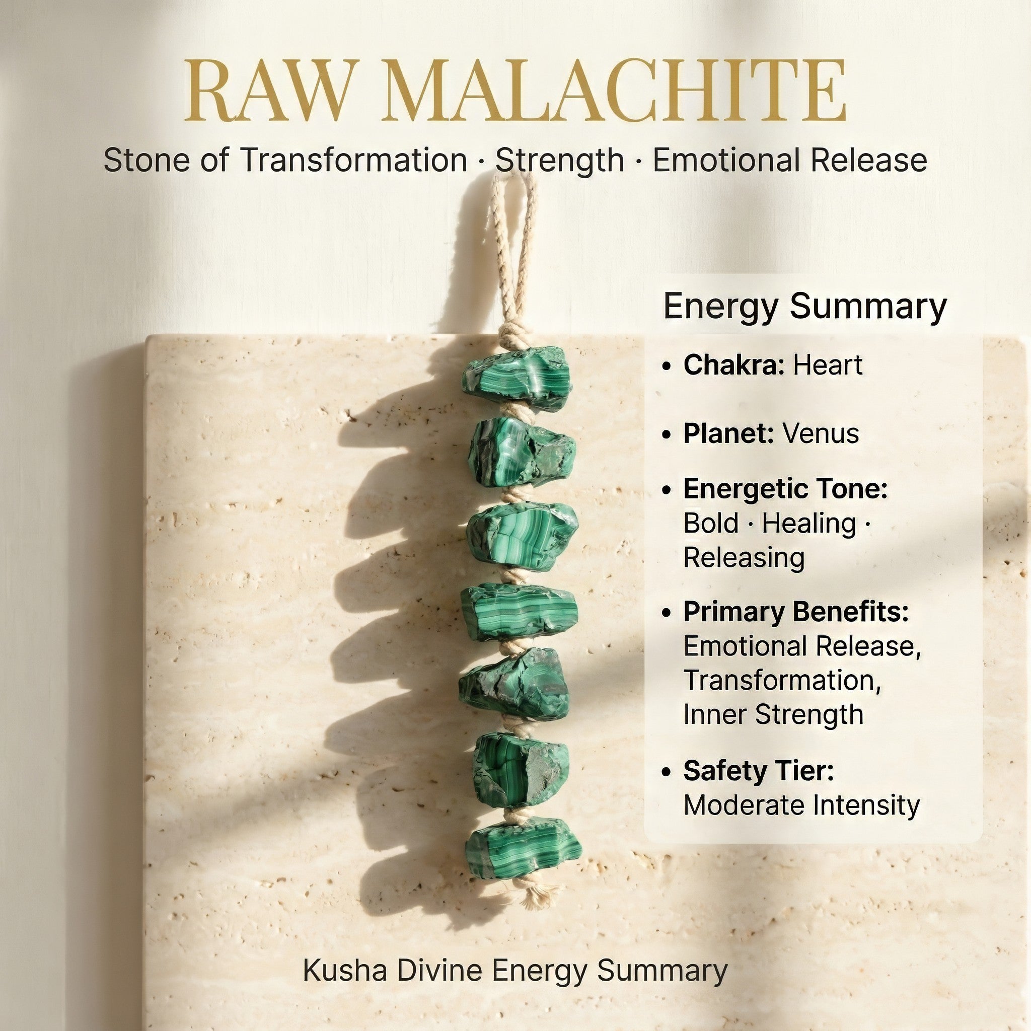 Malachite Hanging