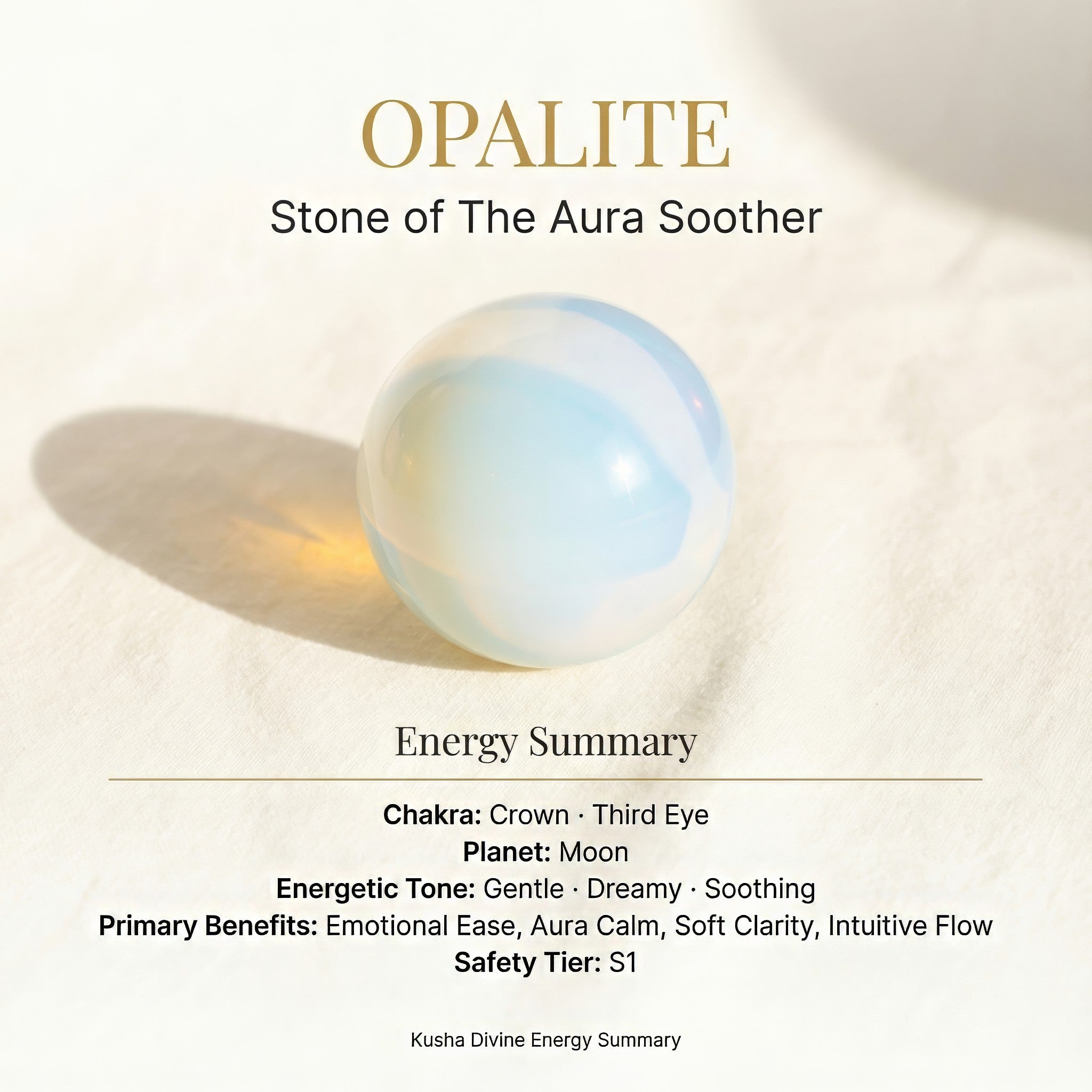 Opalite Crystal Ball