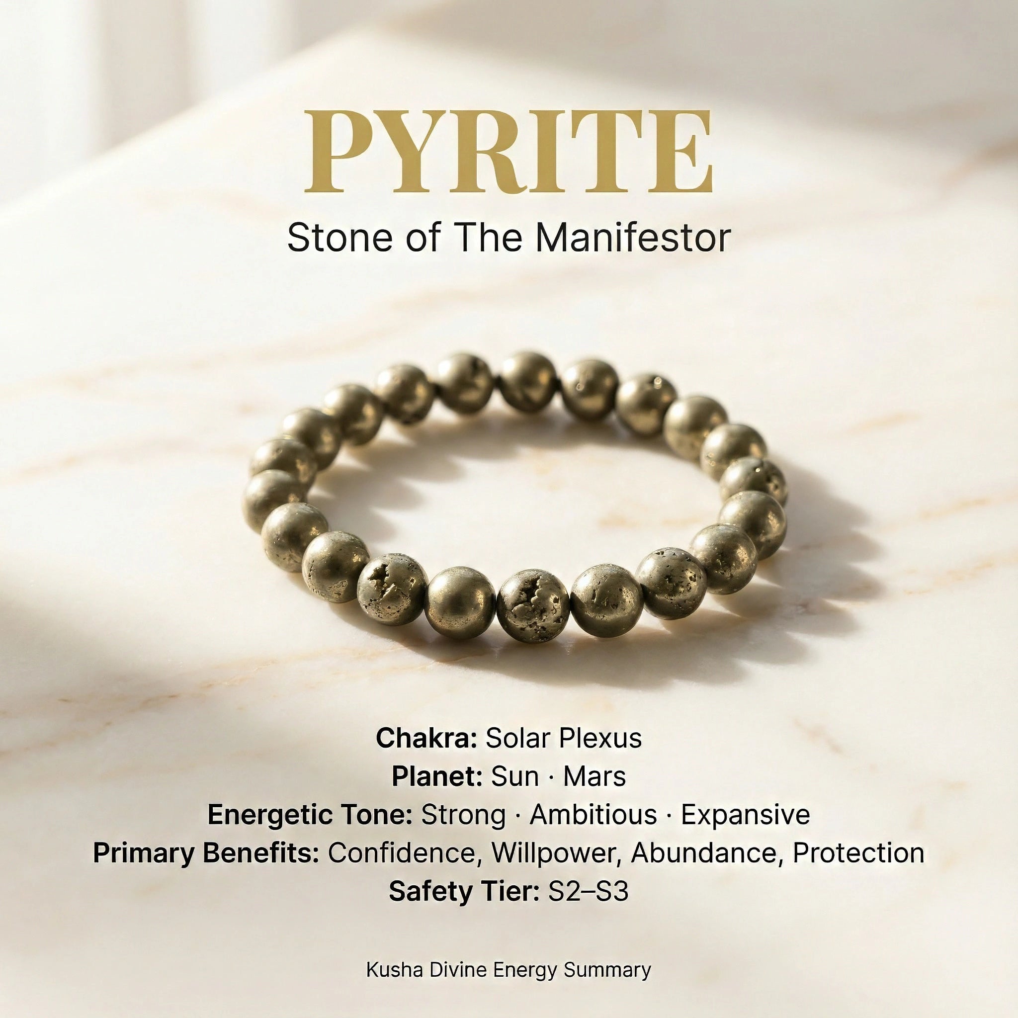 Pyrite Bracelet
