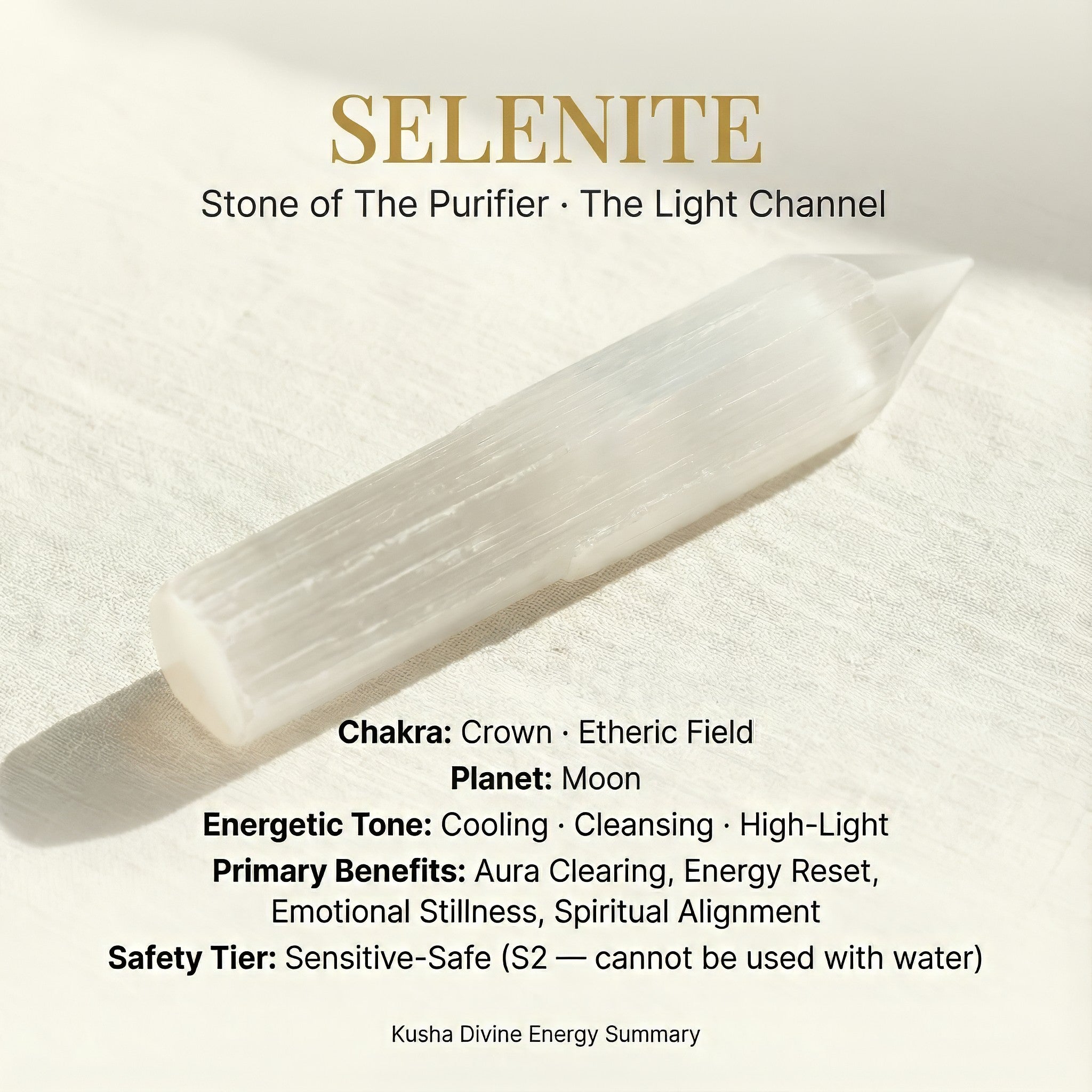 Selenite Laser Wand