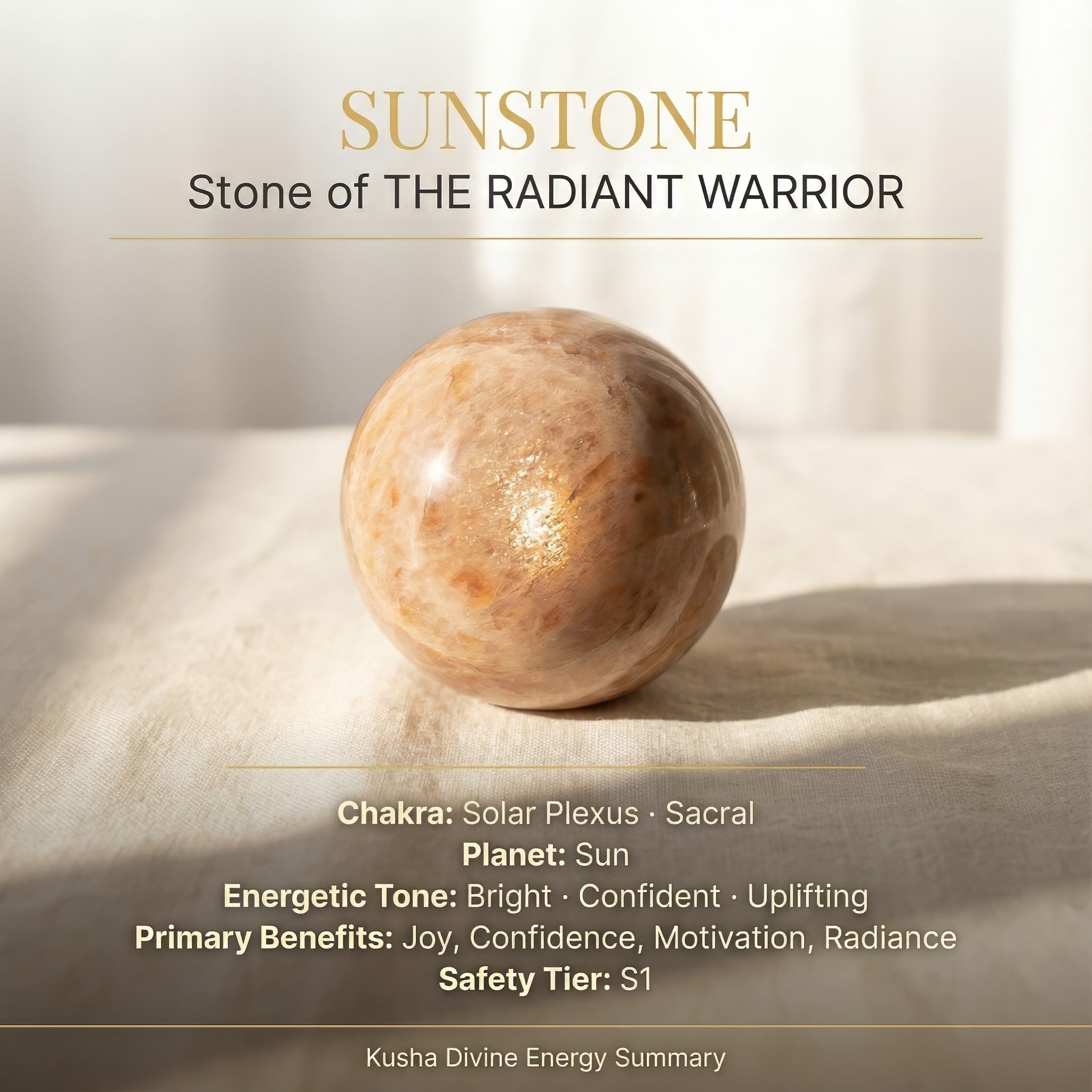 Sunstone Crystal Ball