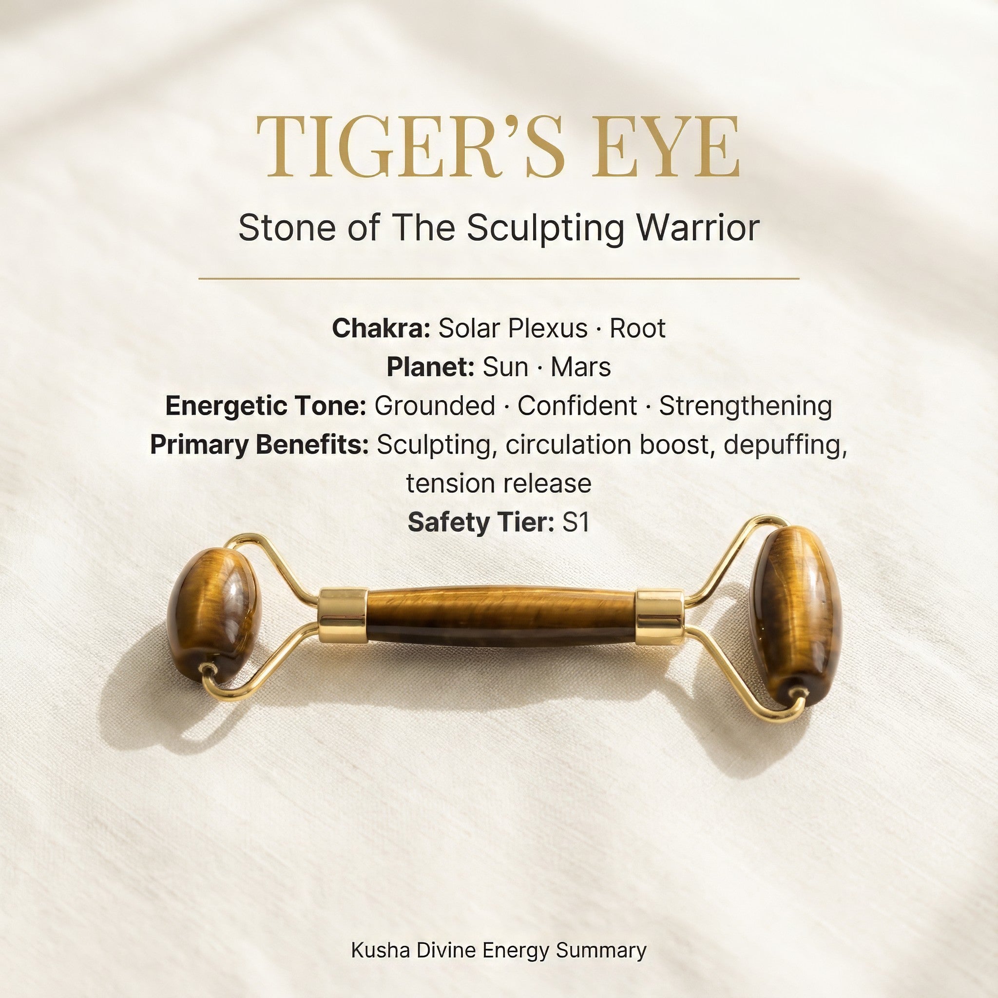 Tiger’s Eye Facial Roller