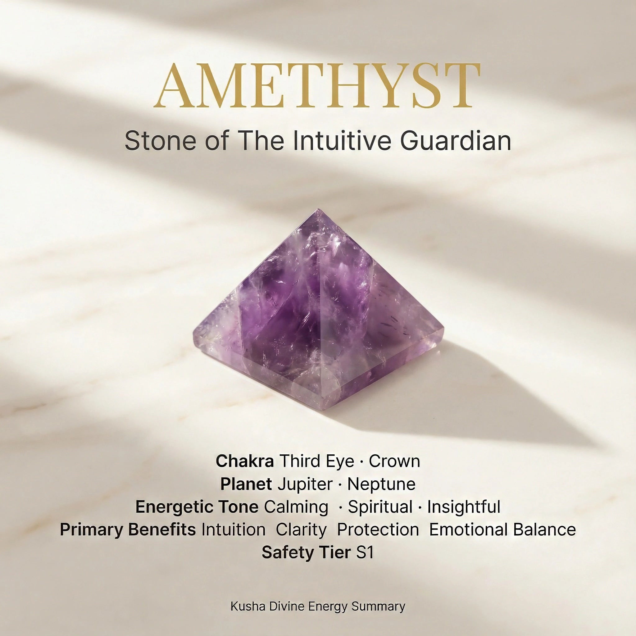 Amethyst Pyramid