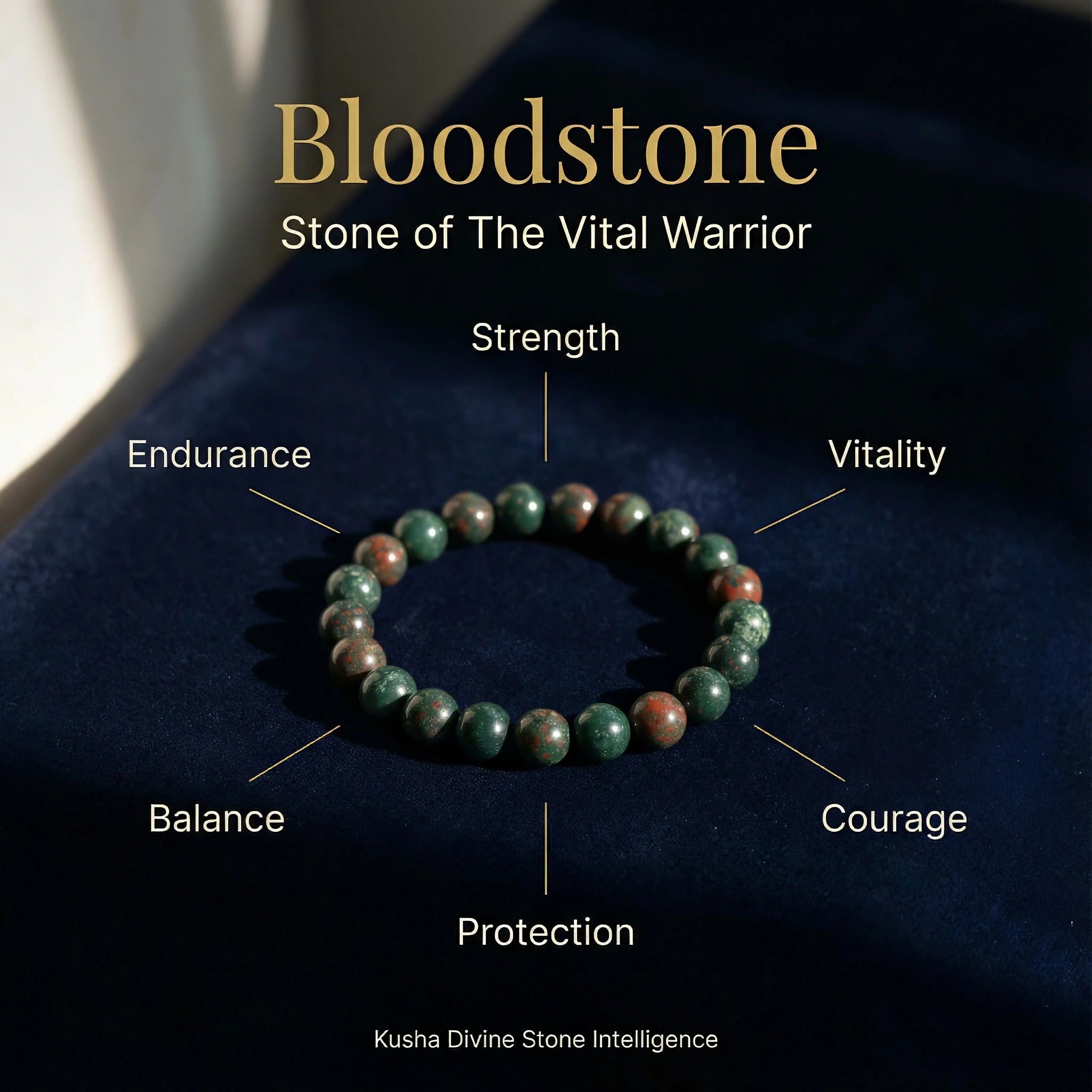 Bloodstone Bracelet