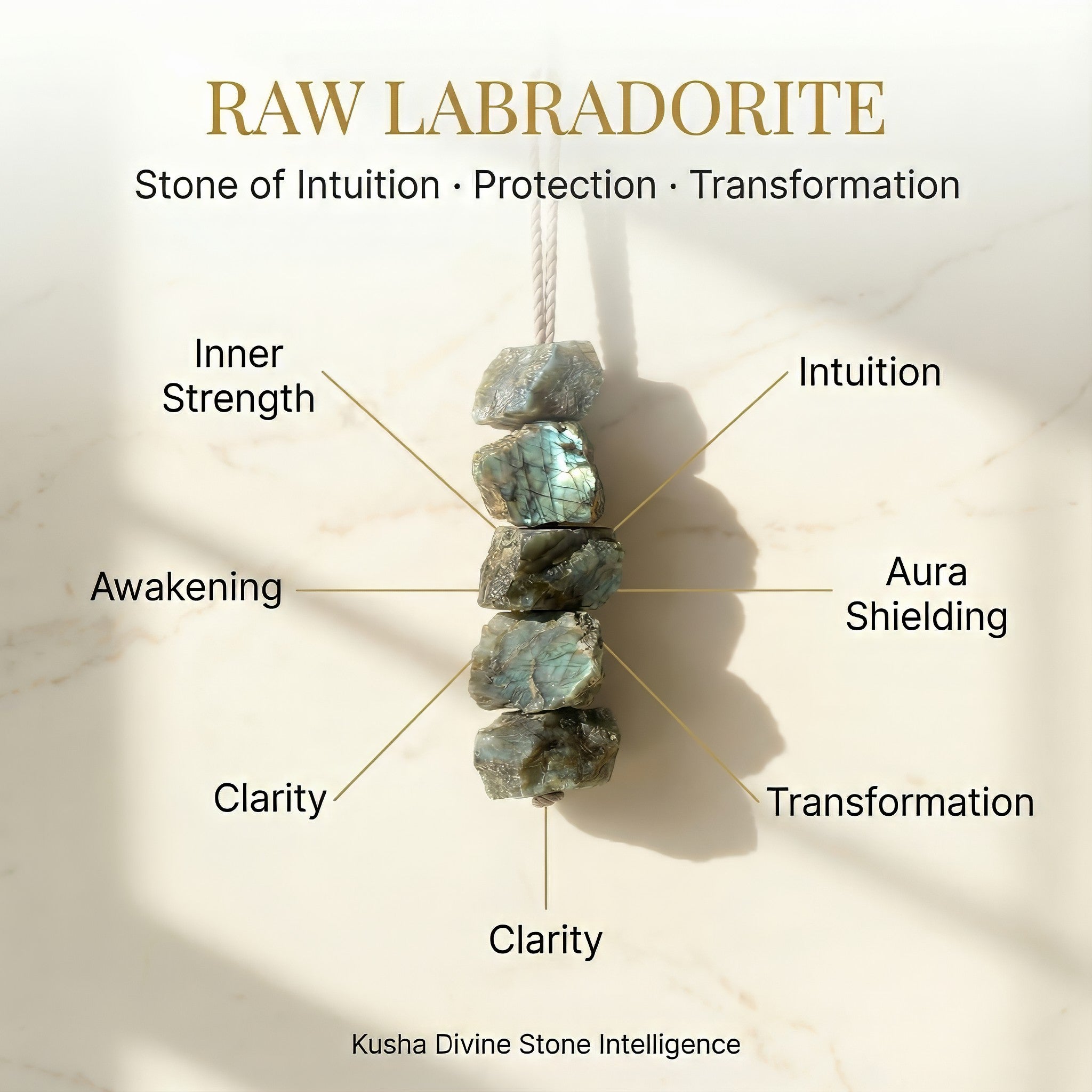 Labradorite Hanging