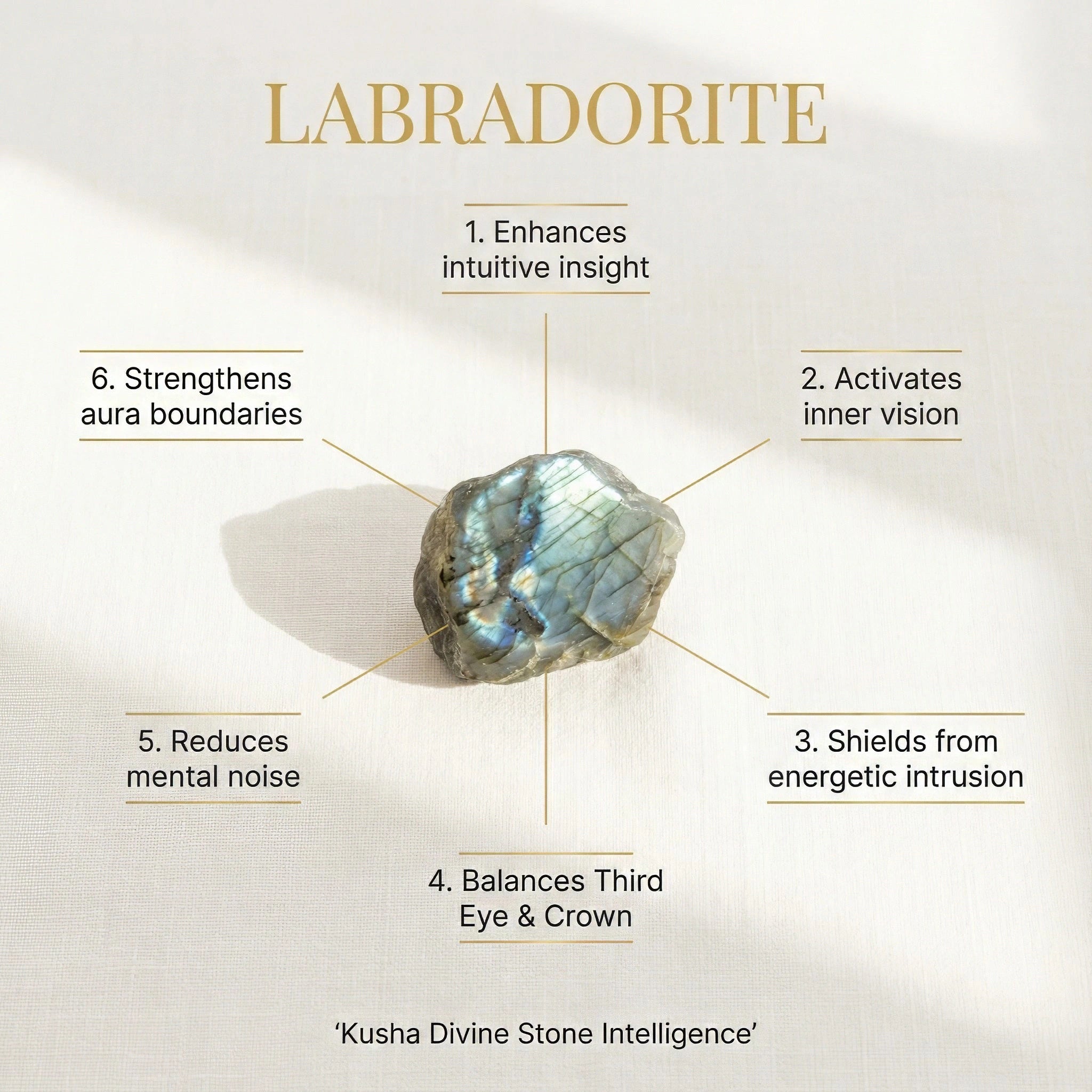 Labradorite Raw Slab