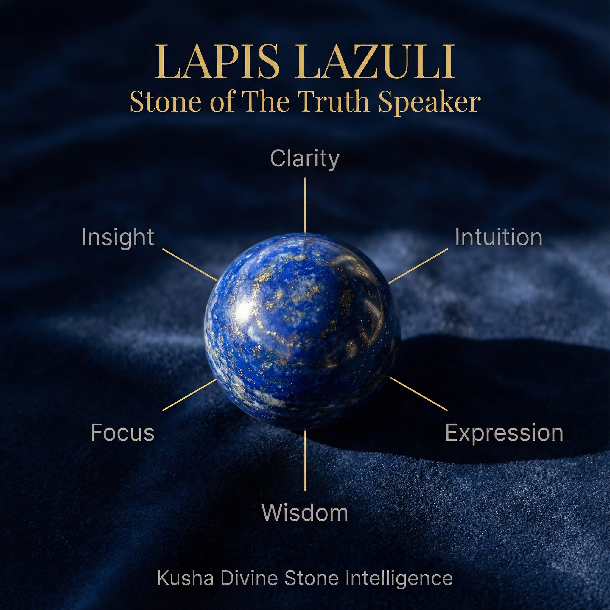 Lapis Lazuli Crystal Ball