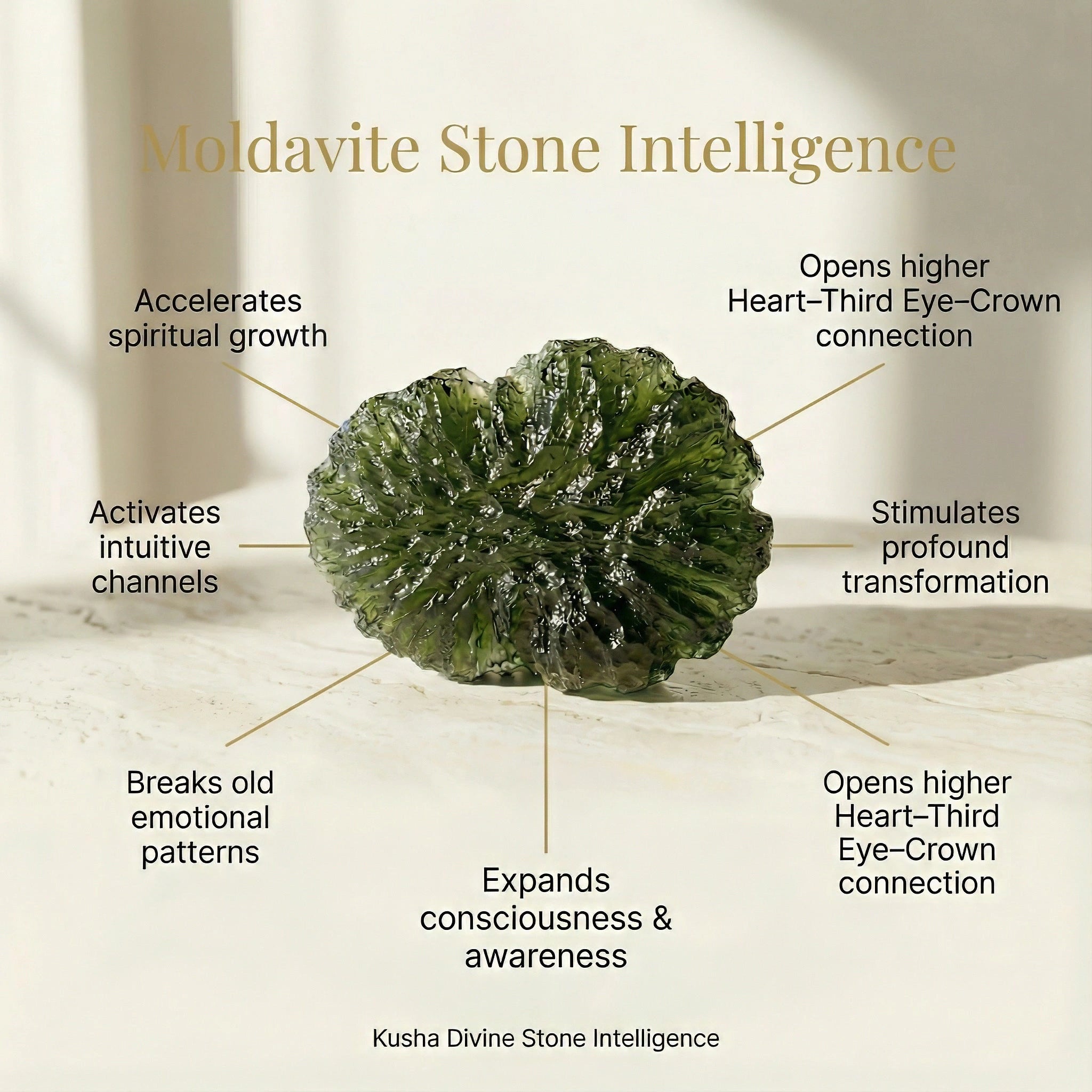 Moldavite Cluster