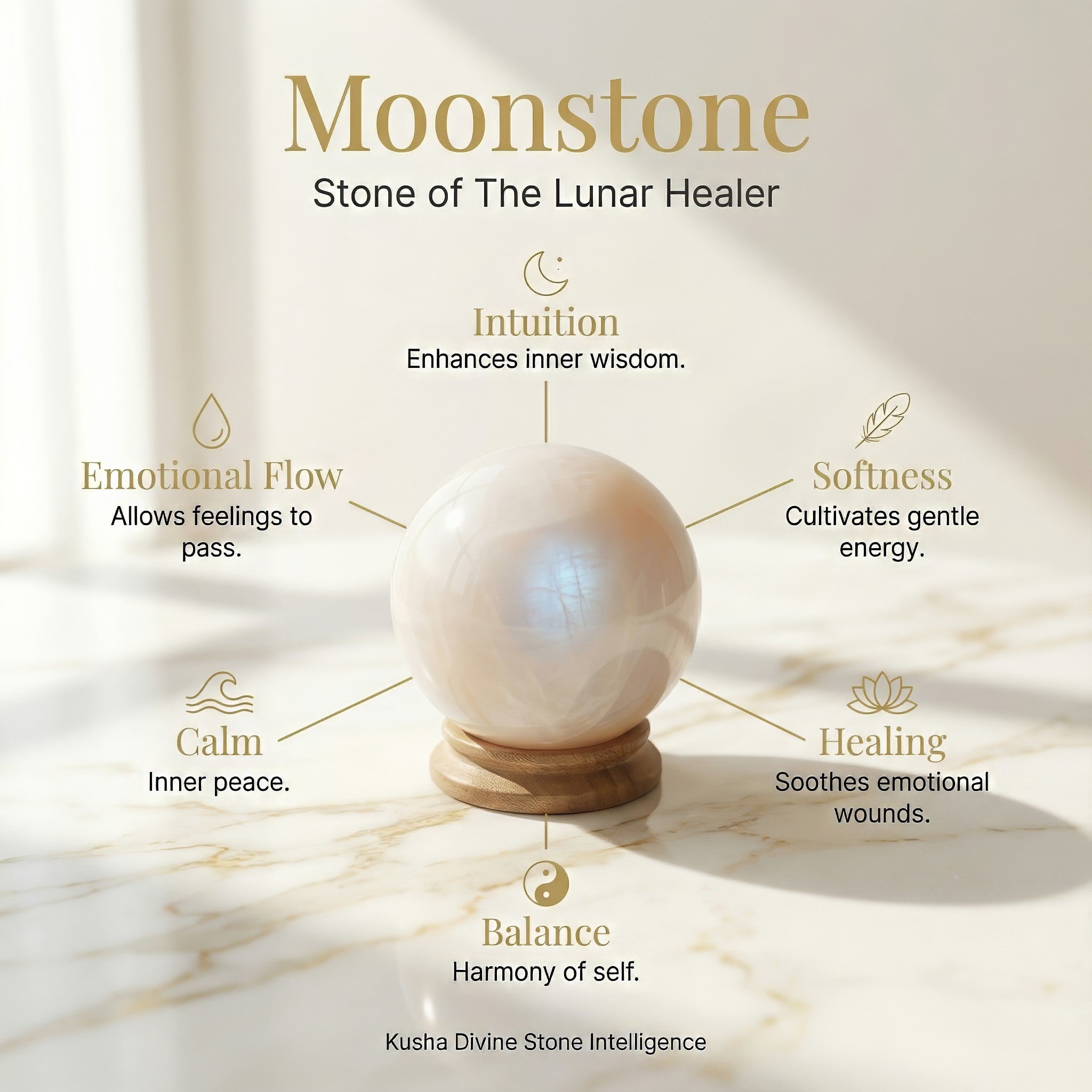 Moonstone Crystal Ball