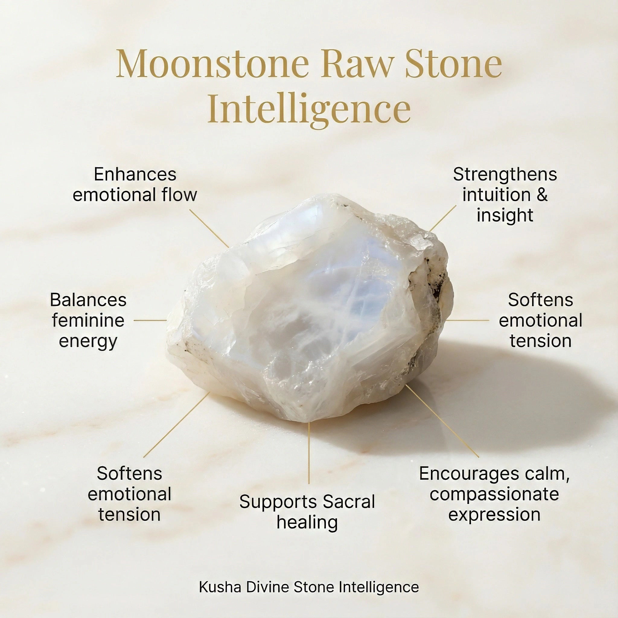 Moonstone Raw Stone