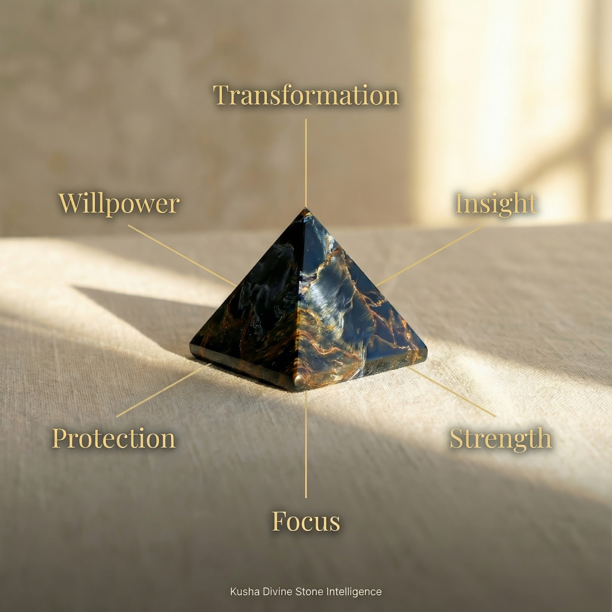 Pietersite Pyramid
