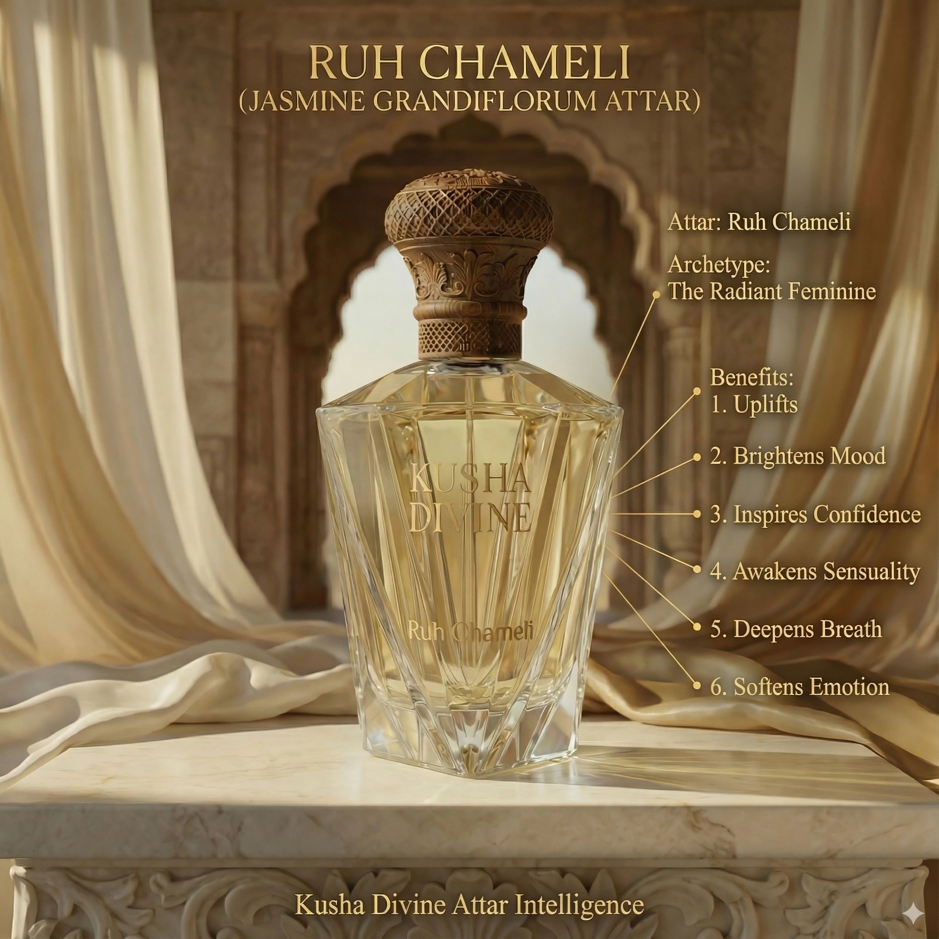 Ruh Chameli (Jasmine Grandiflorum) Itra