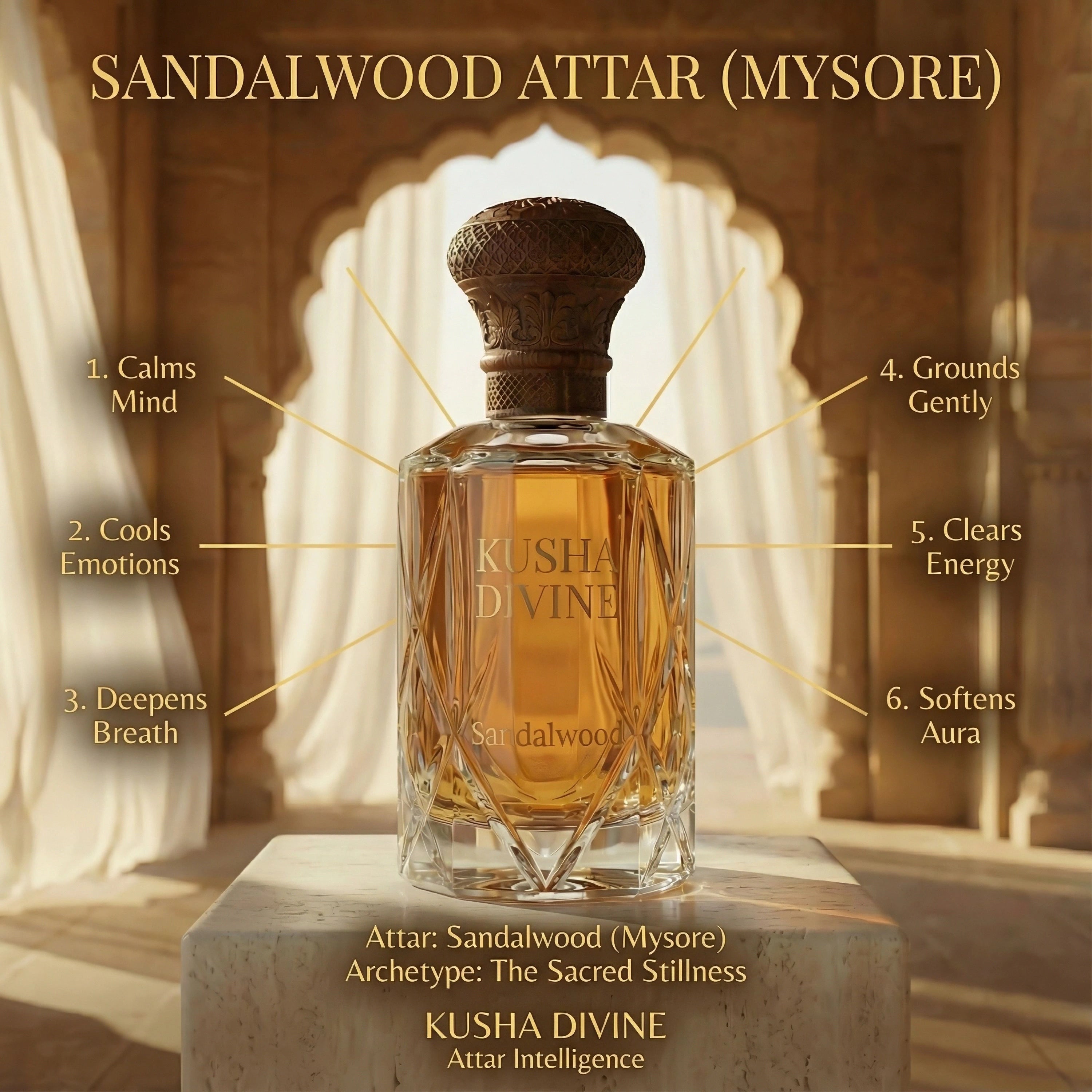 Sandelholz (Chandan) Attar