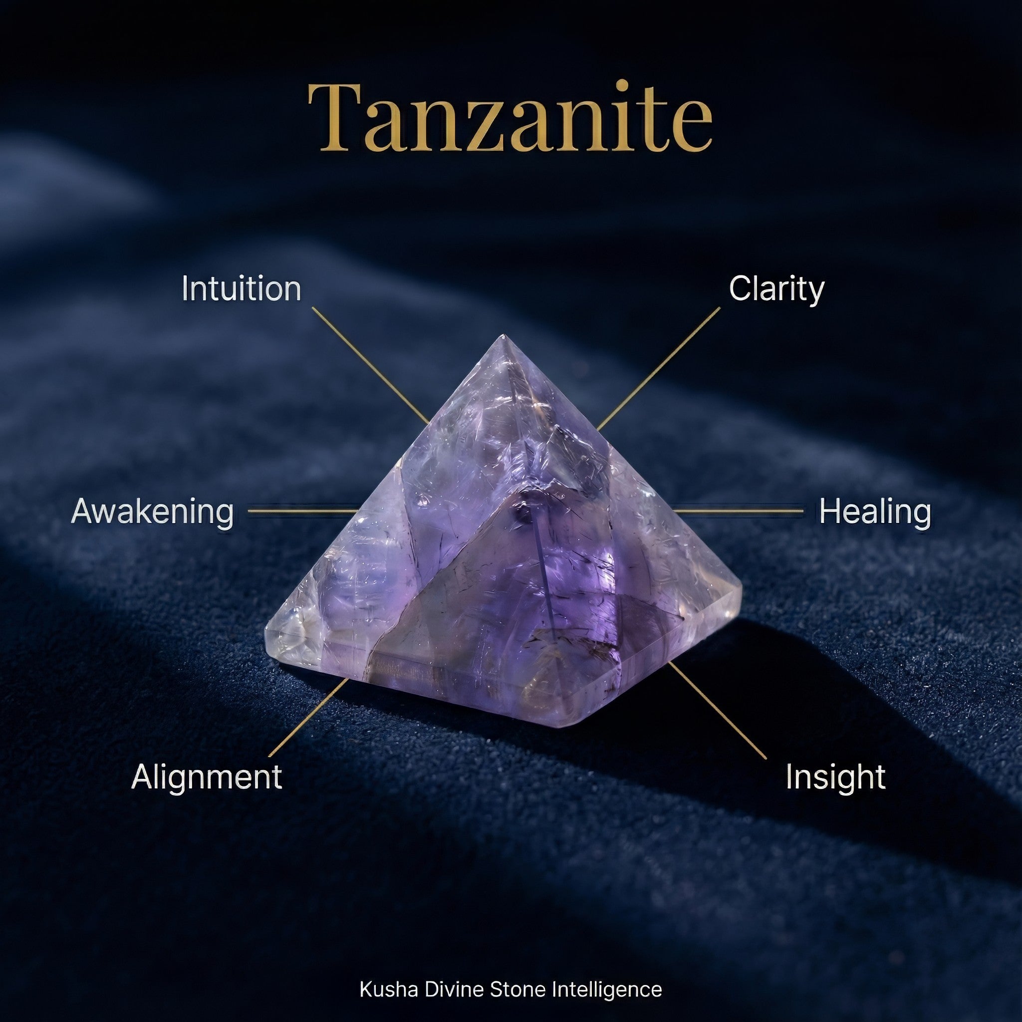Tanzanite Pyramid