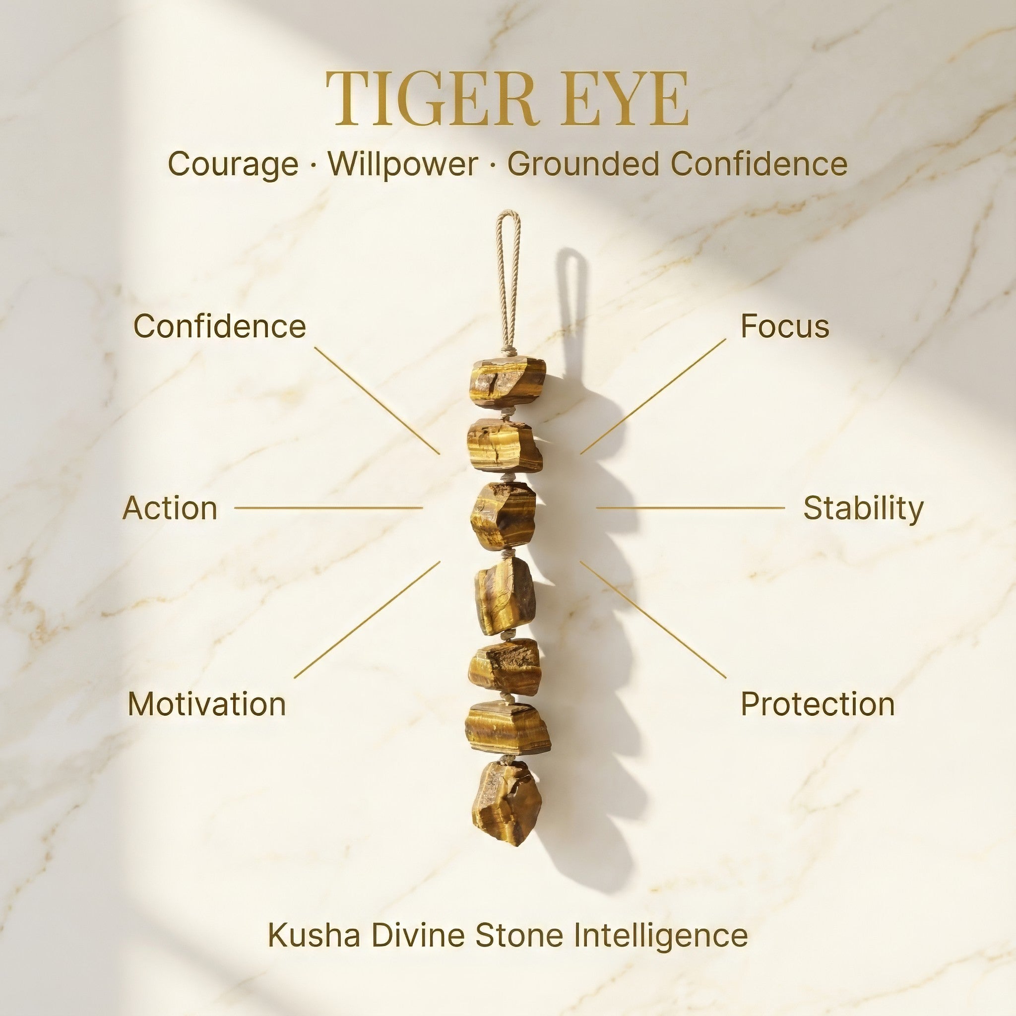 Tiger’s Eye Hanging