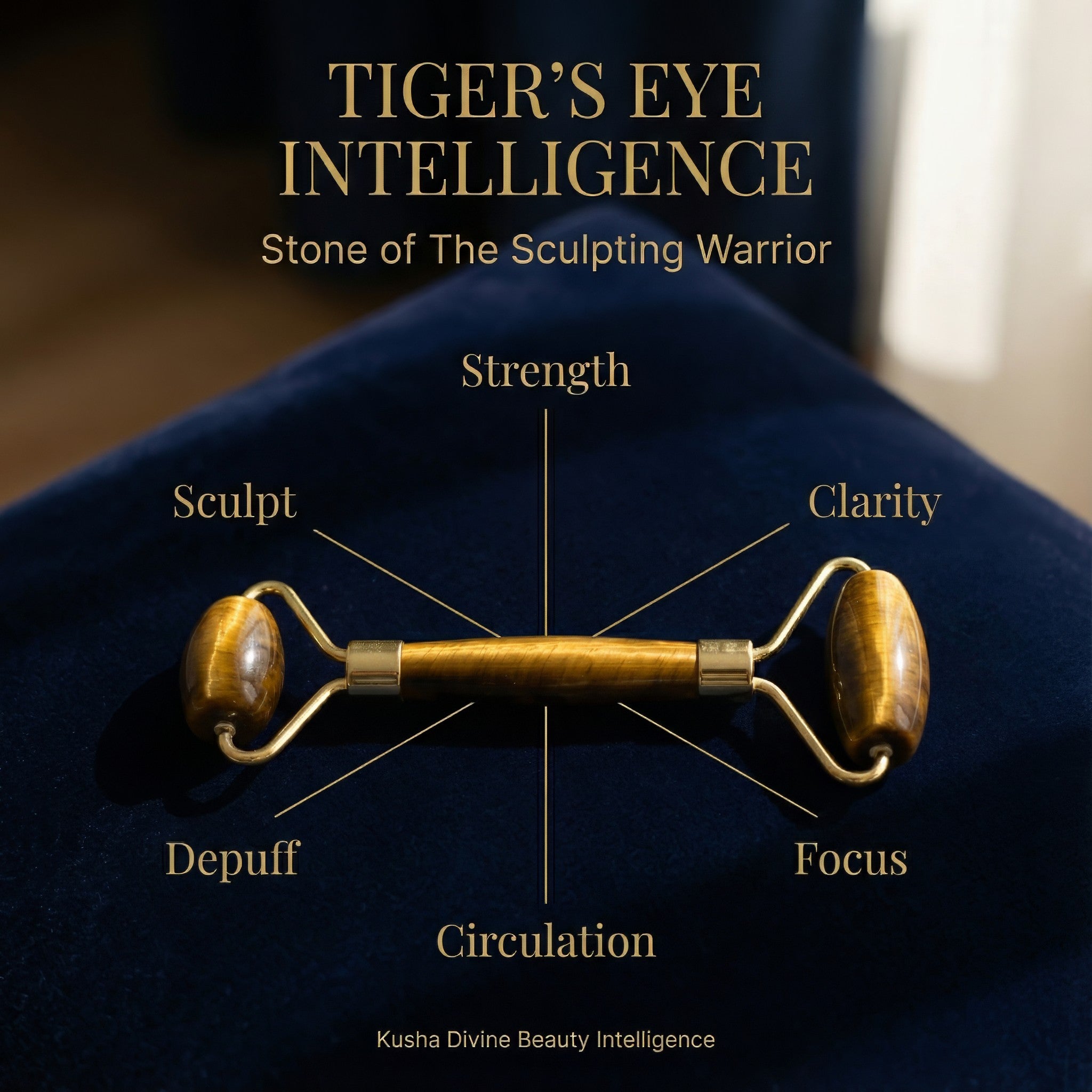 Tiger’s Eye Facial Roller