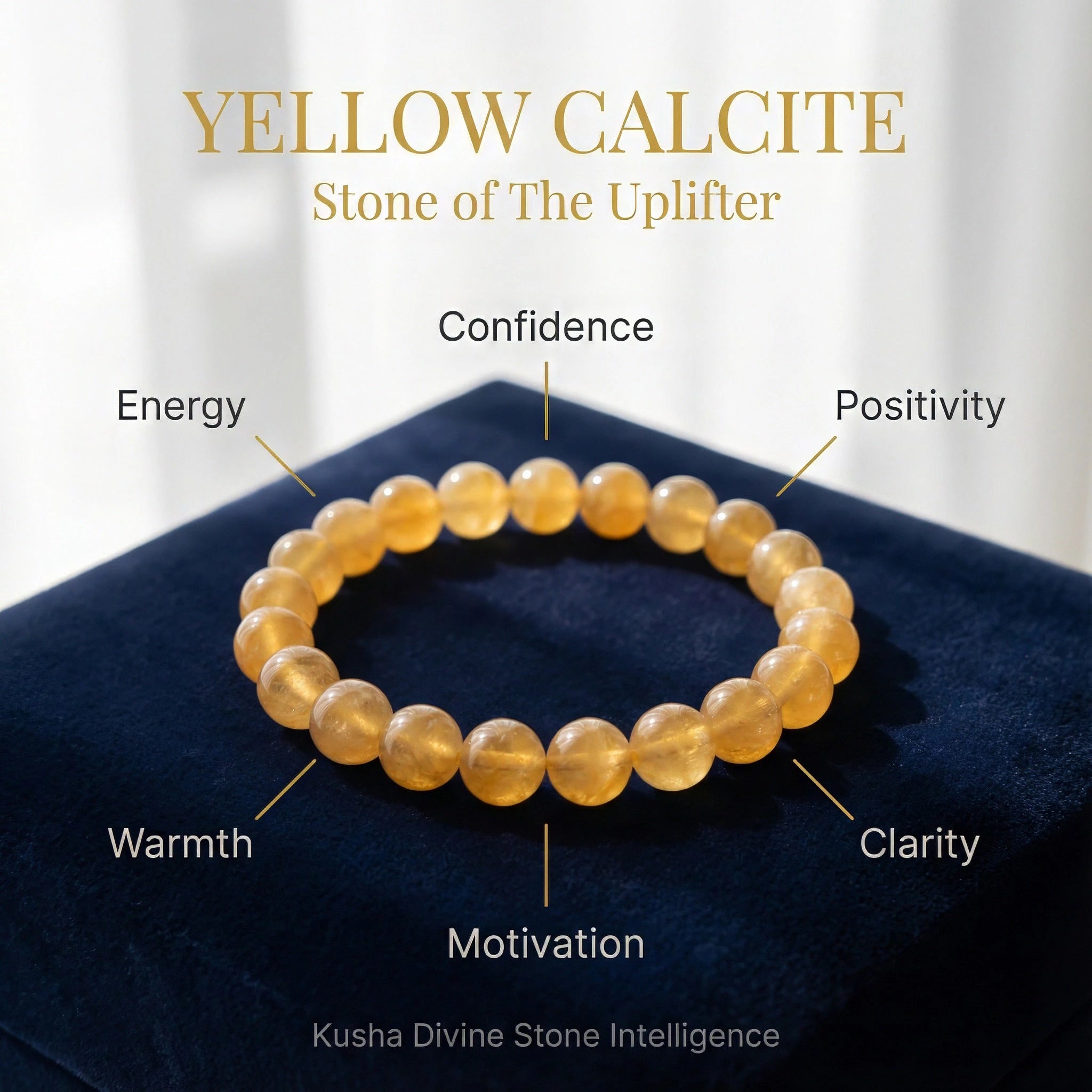 Yellow Calcite Bracelet