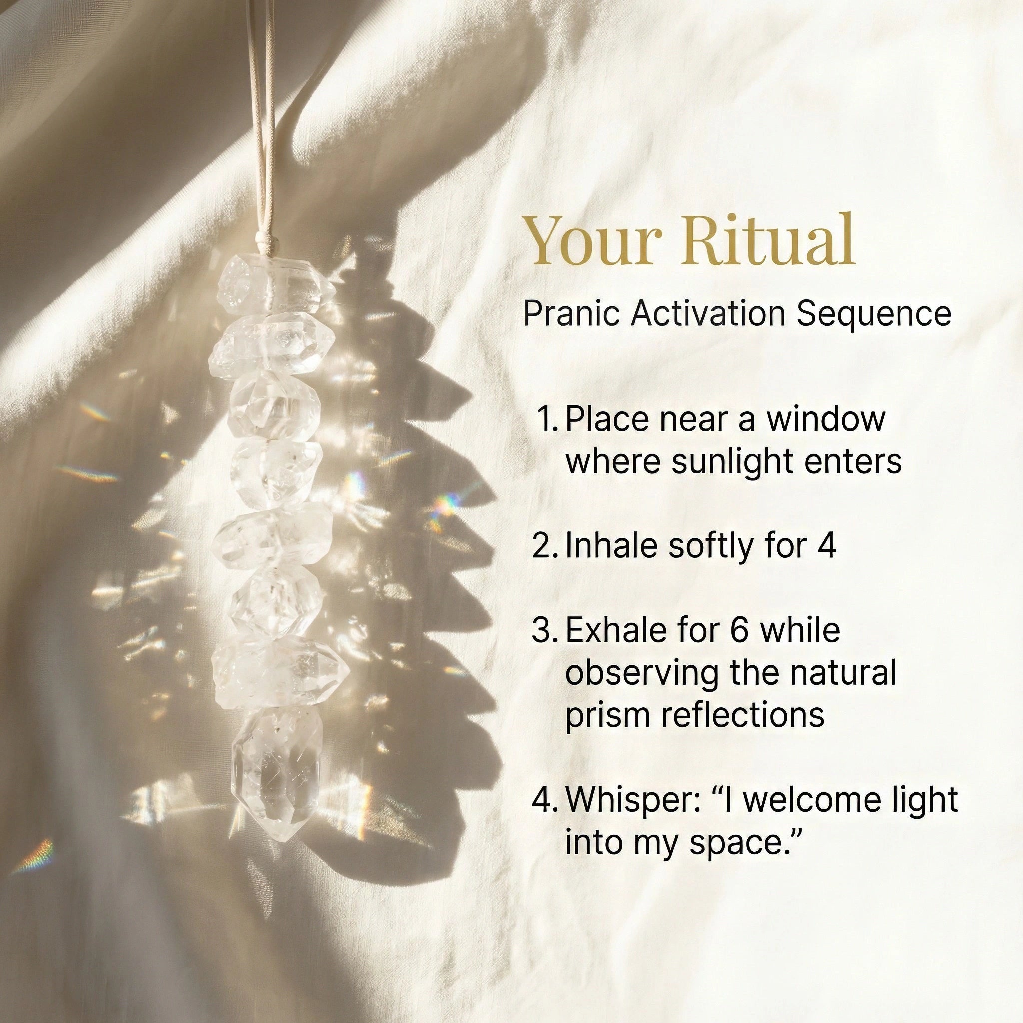 Crystal Prism Hanging