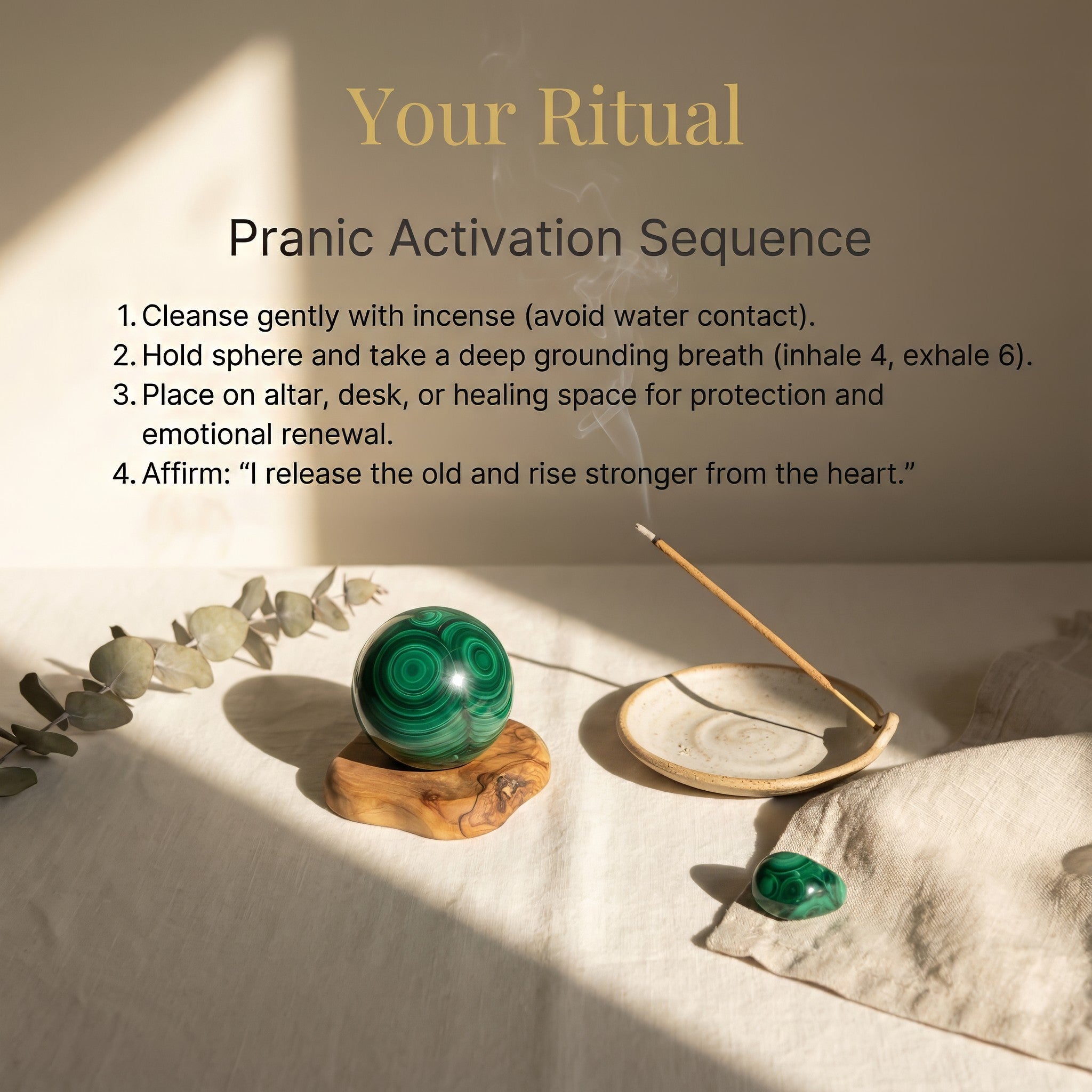 Malachite Crystal Ball