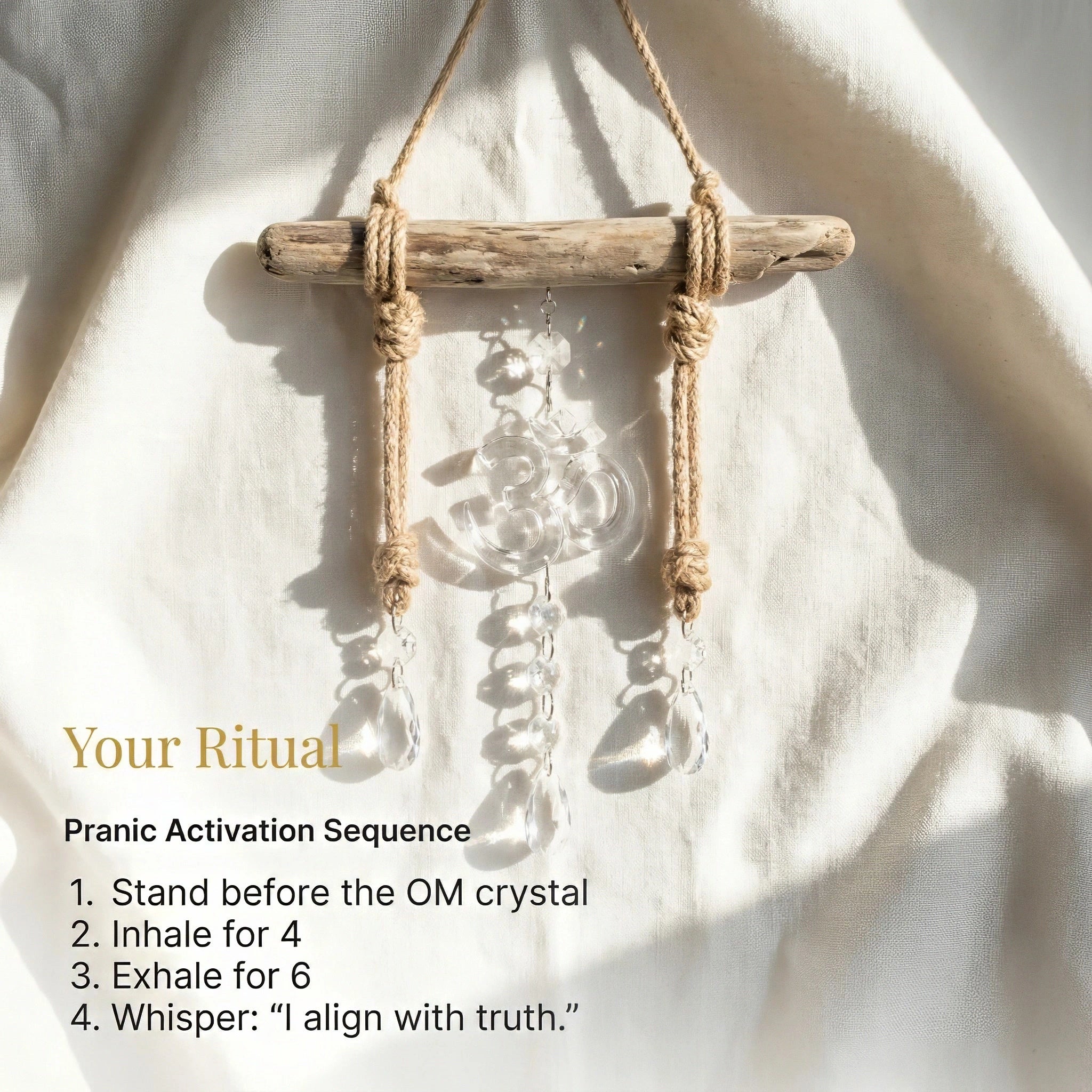 Om / Hamsa / Evil Eye Symbol Hanging