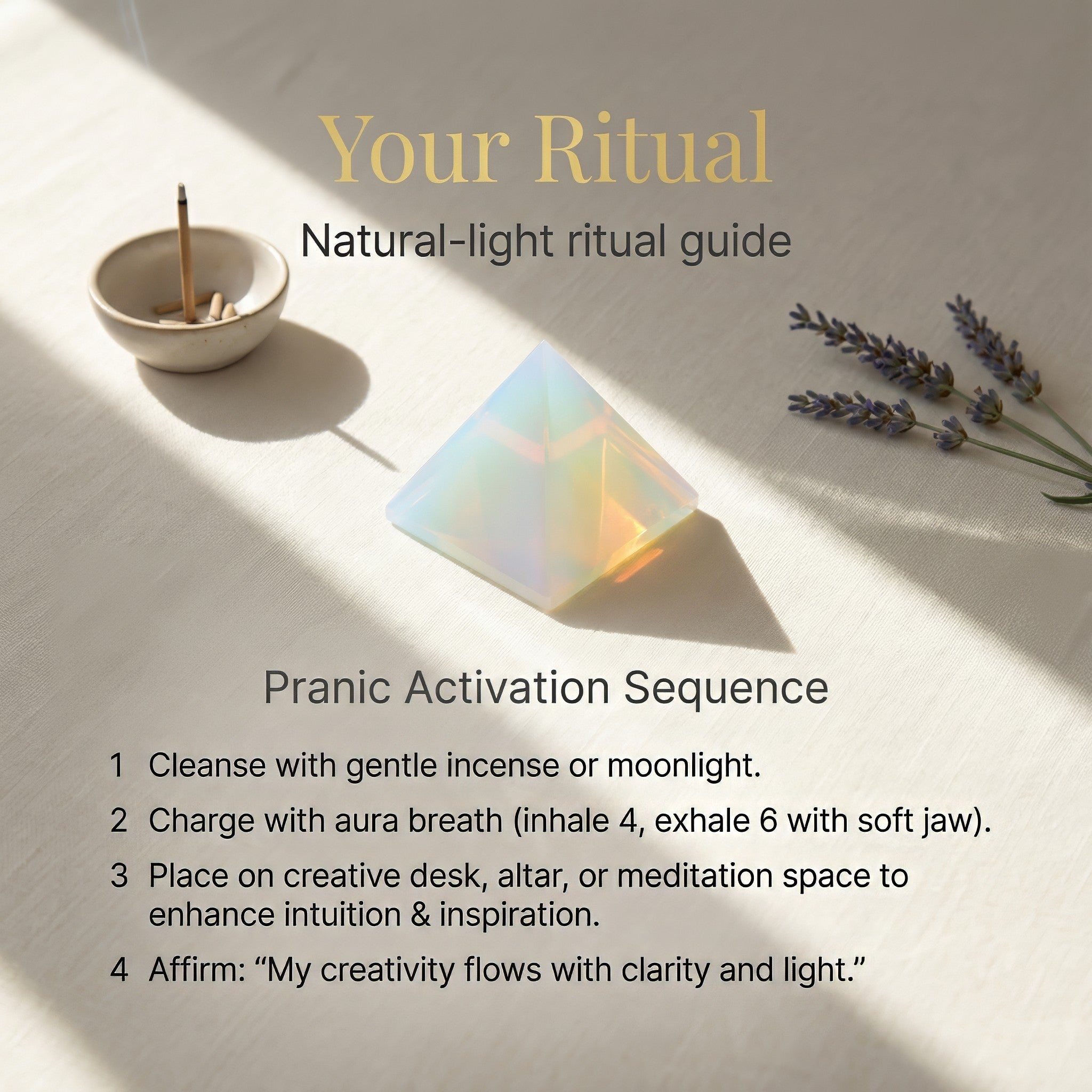 Opal Pyramid