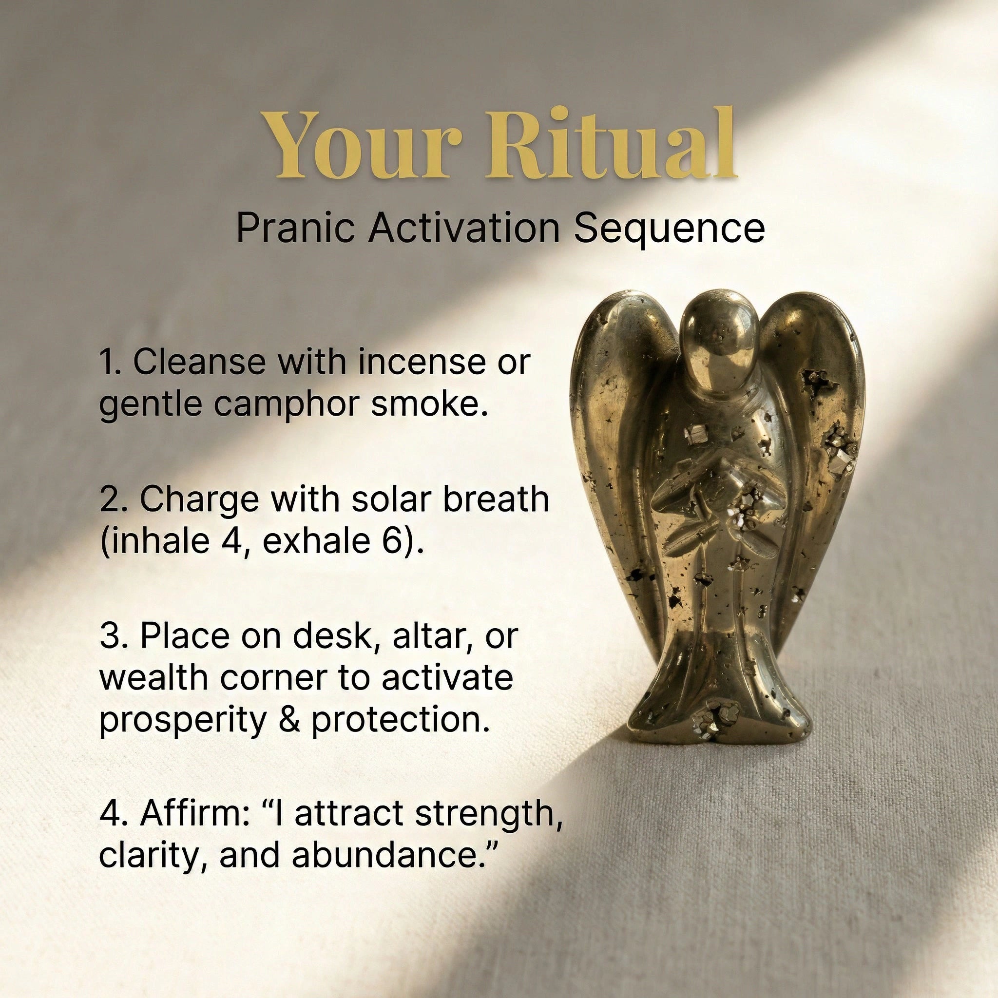Pyrite Angel