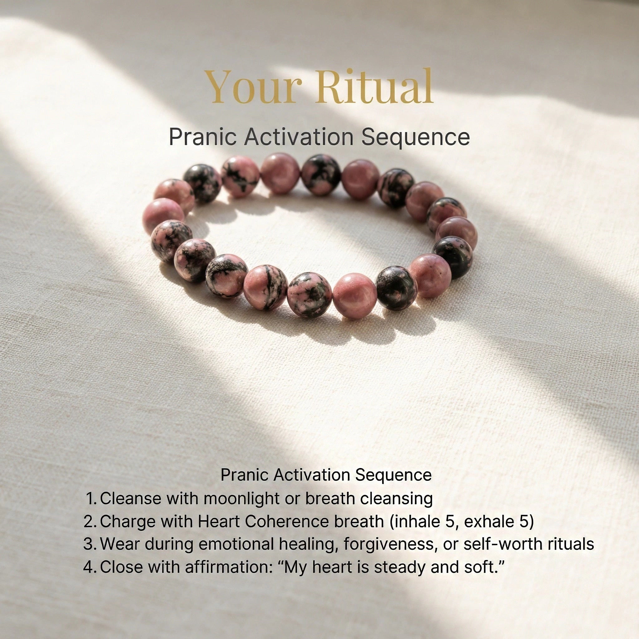 Rhodonite Bracelet