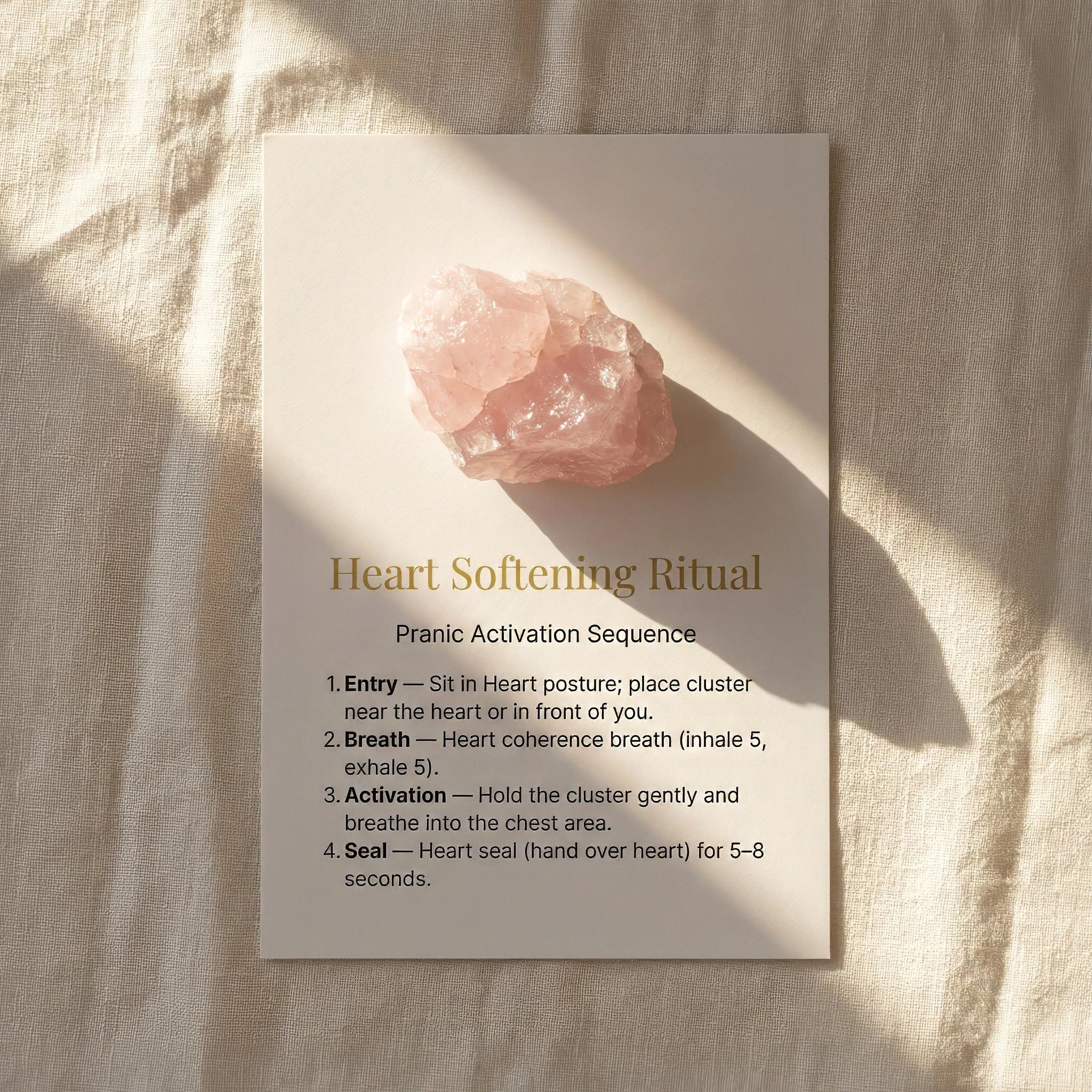 Rose Quartz Raw Chunk