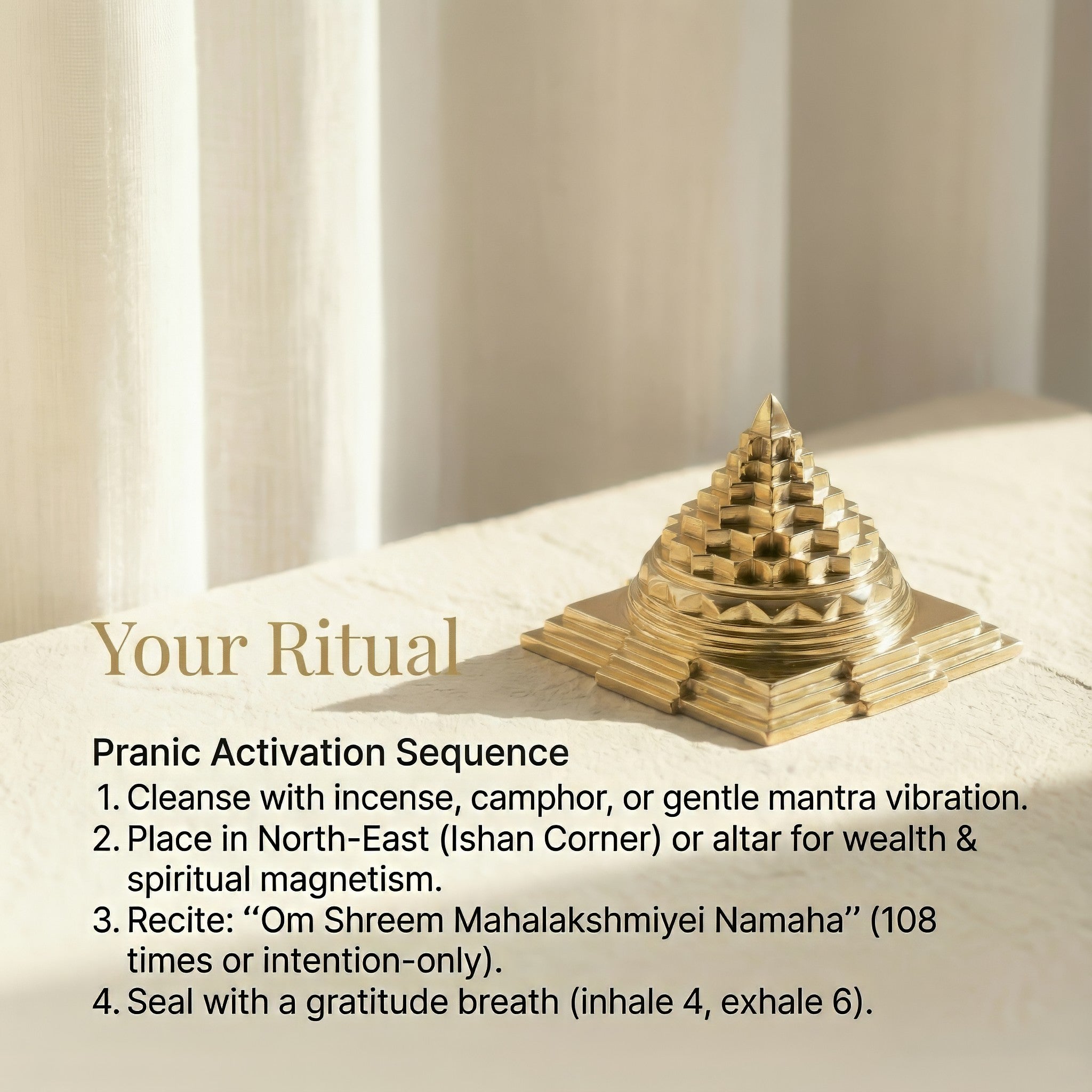 Shree Yantra Pyramid