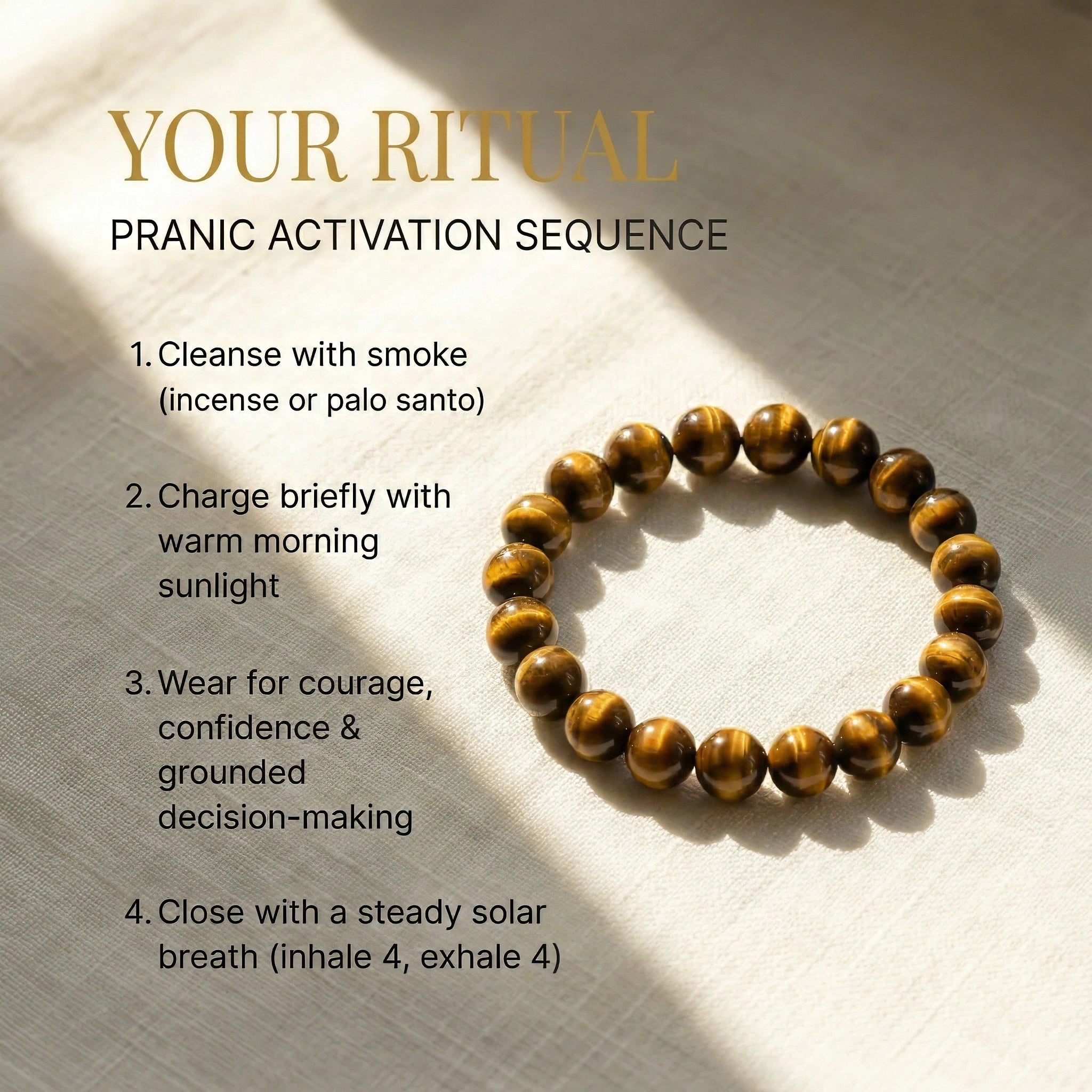 Tiger’s Eye Bracelet