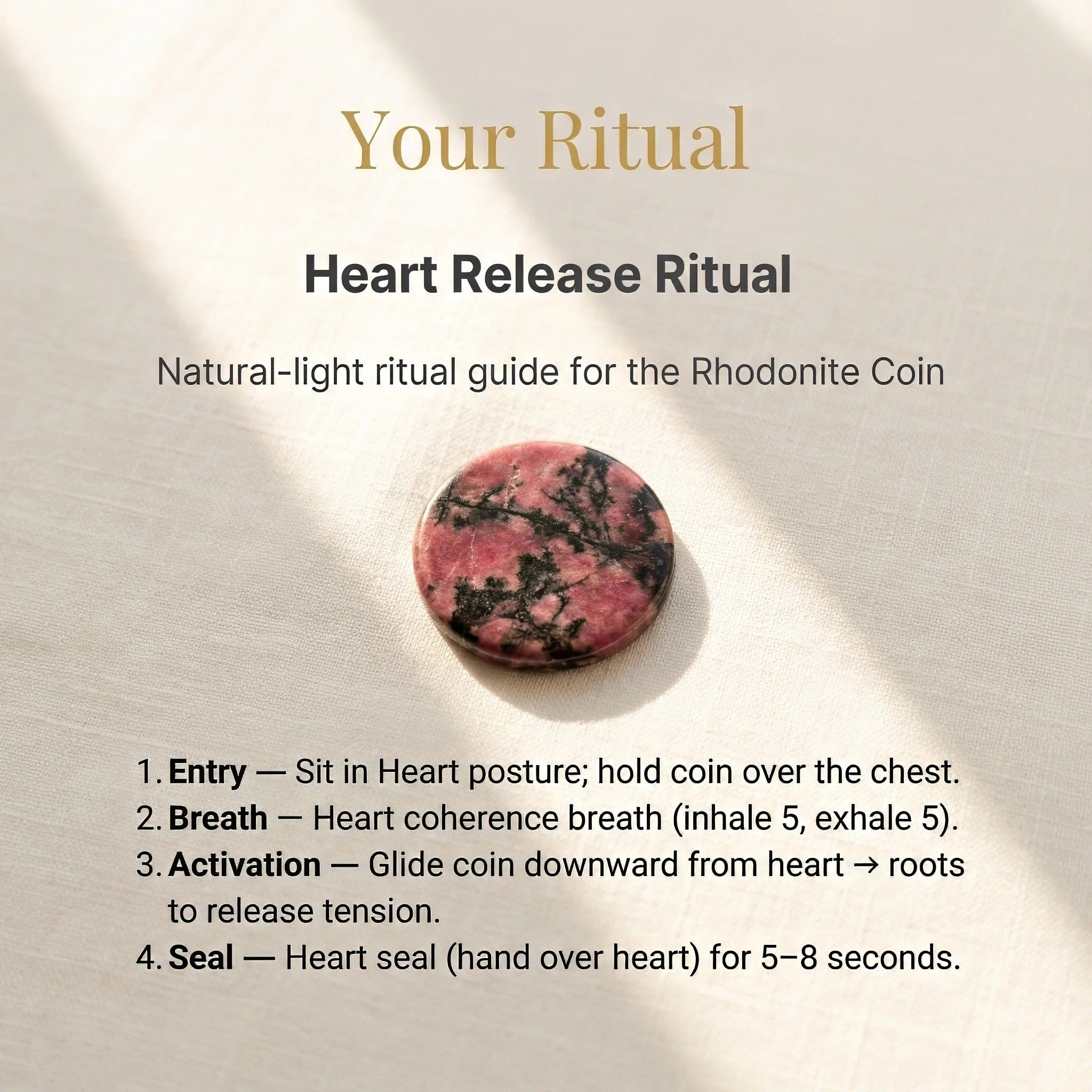 Pièce de rhodonite