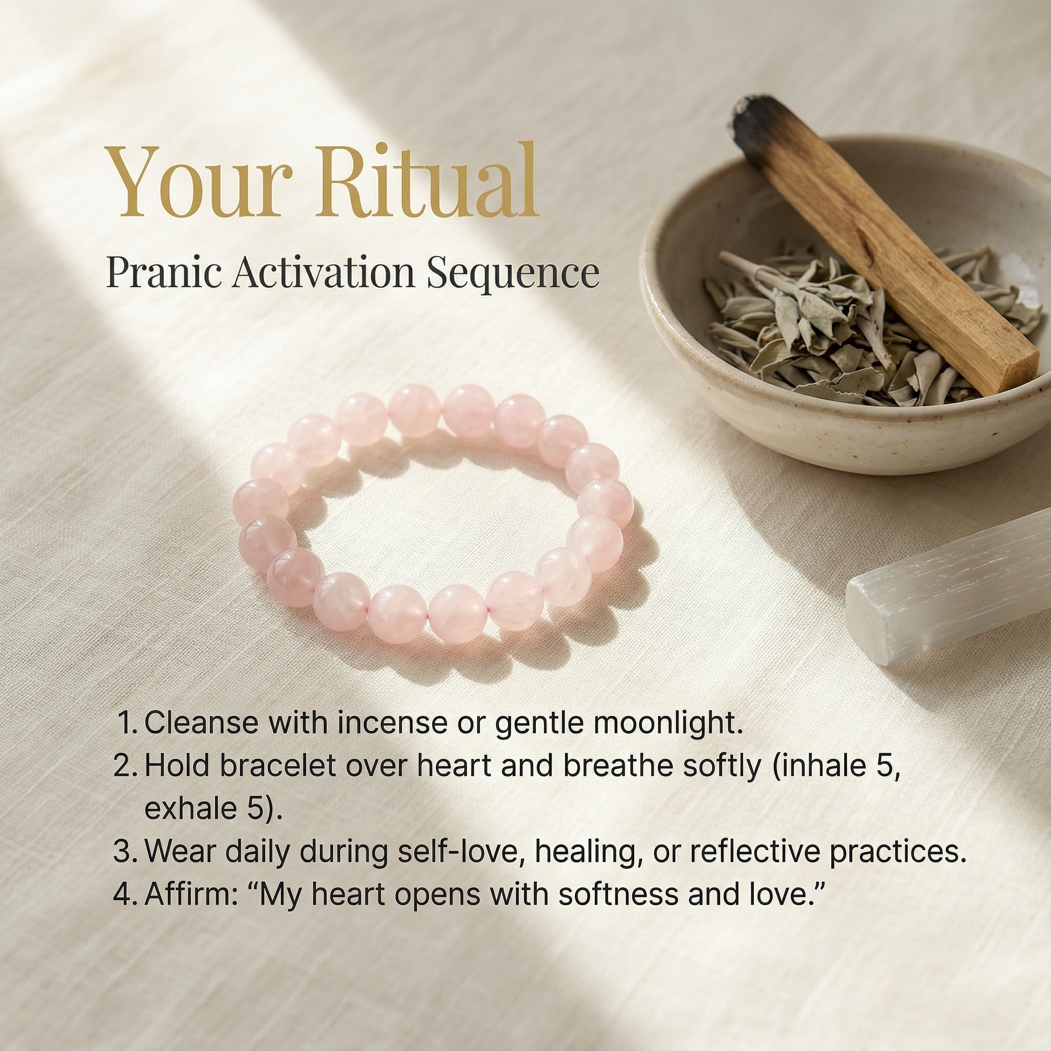 Rose Quartz Bracelet