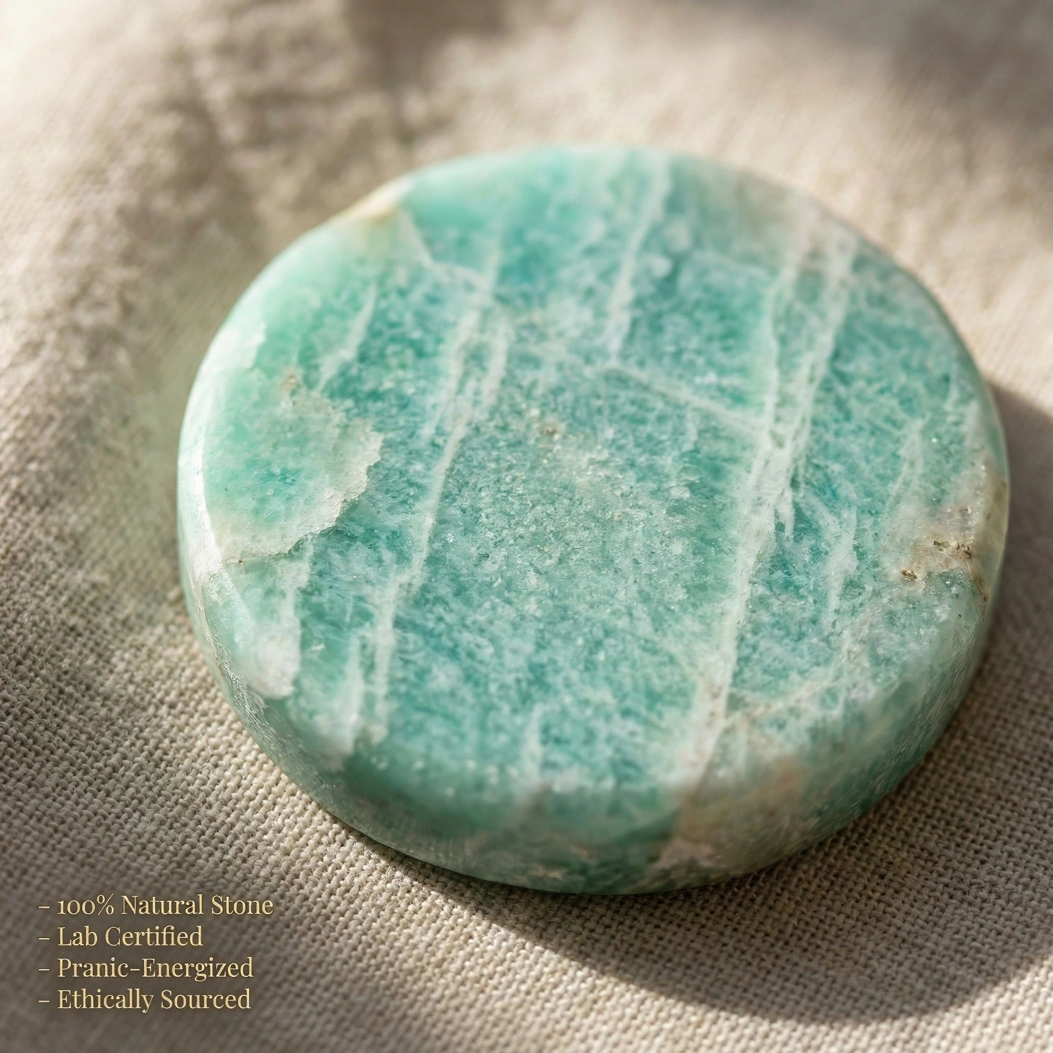 Amazonite Coin