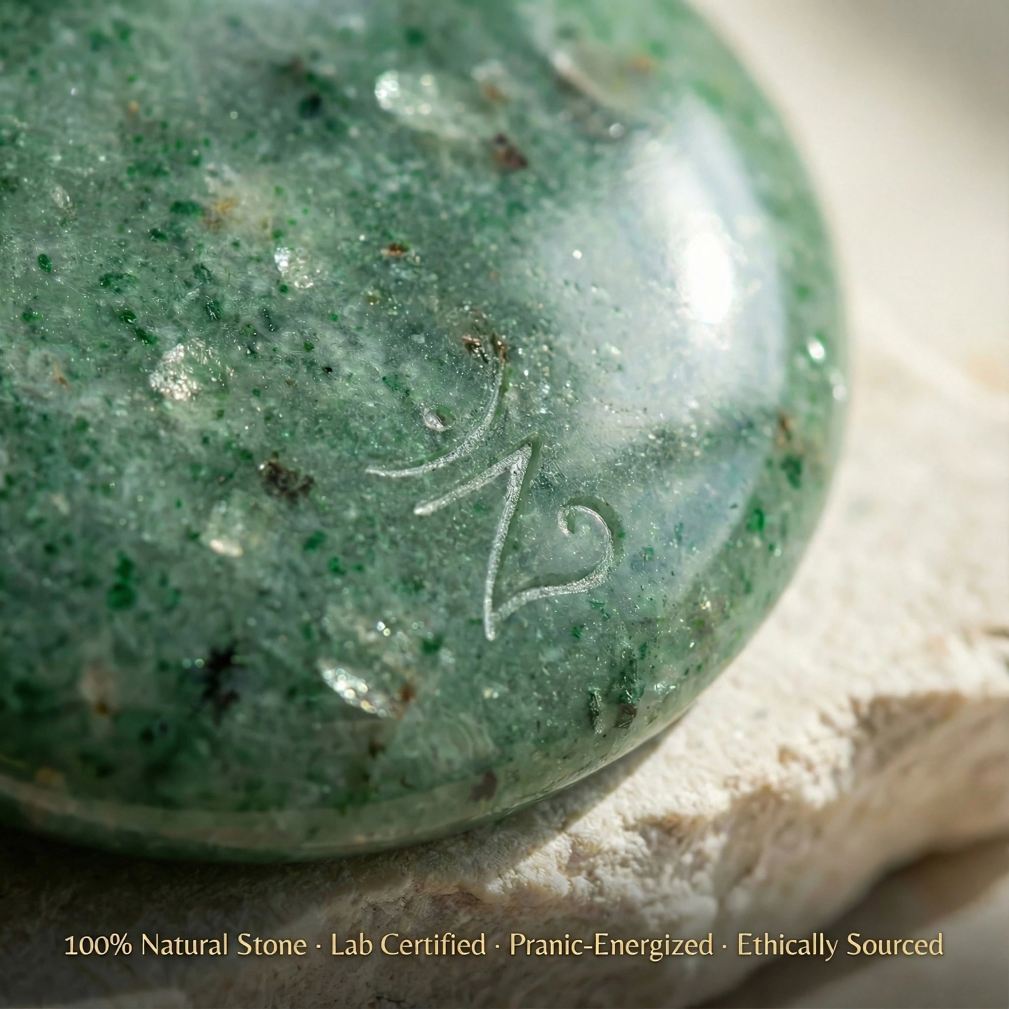 Aventurine verte Pièce