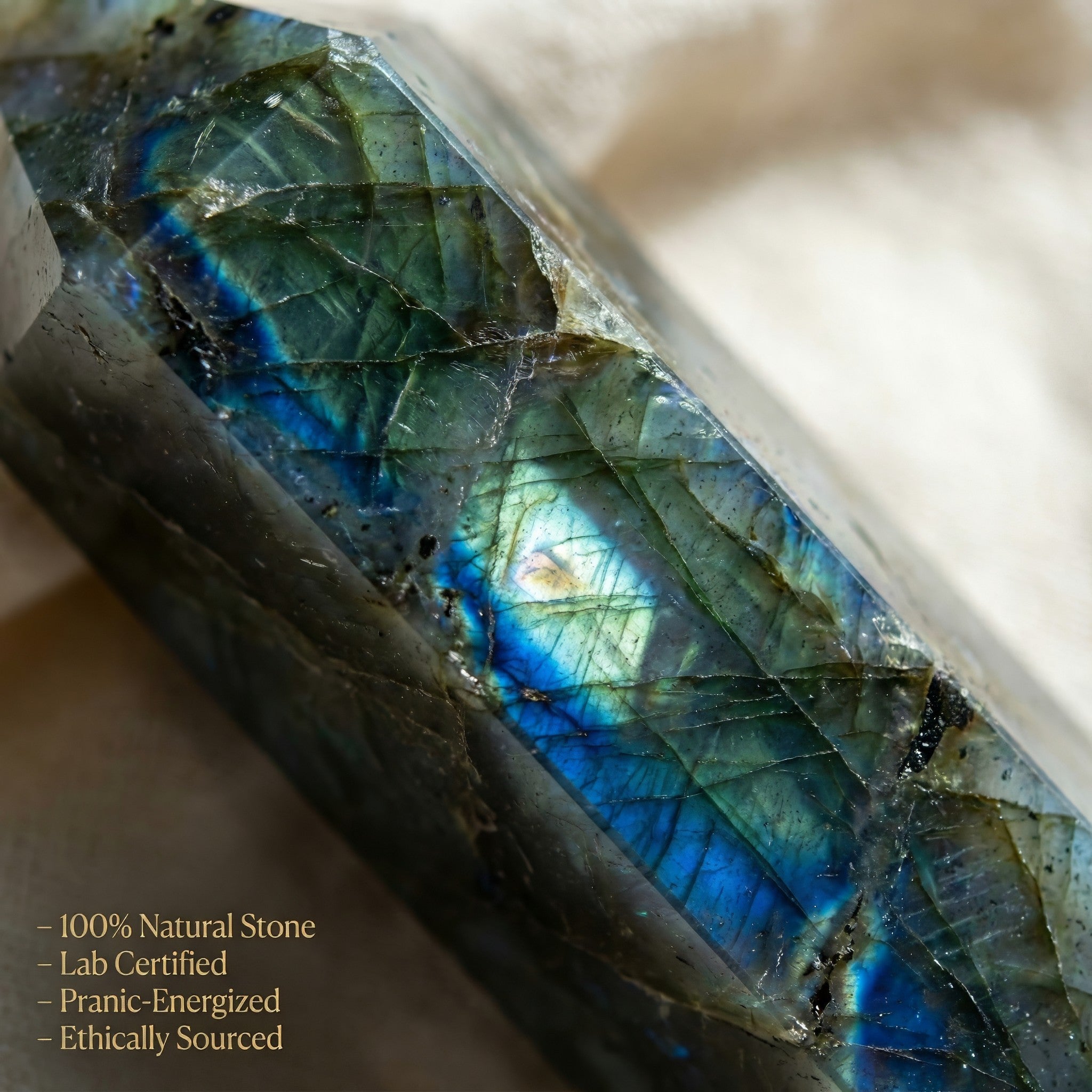 Labradorite Laser Wand