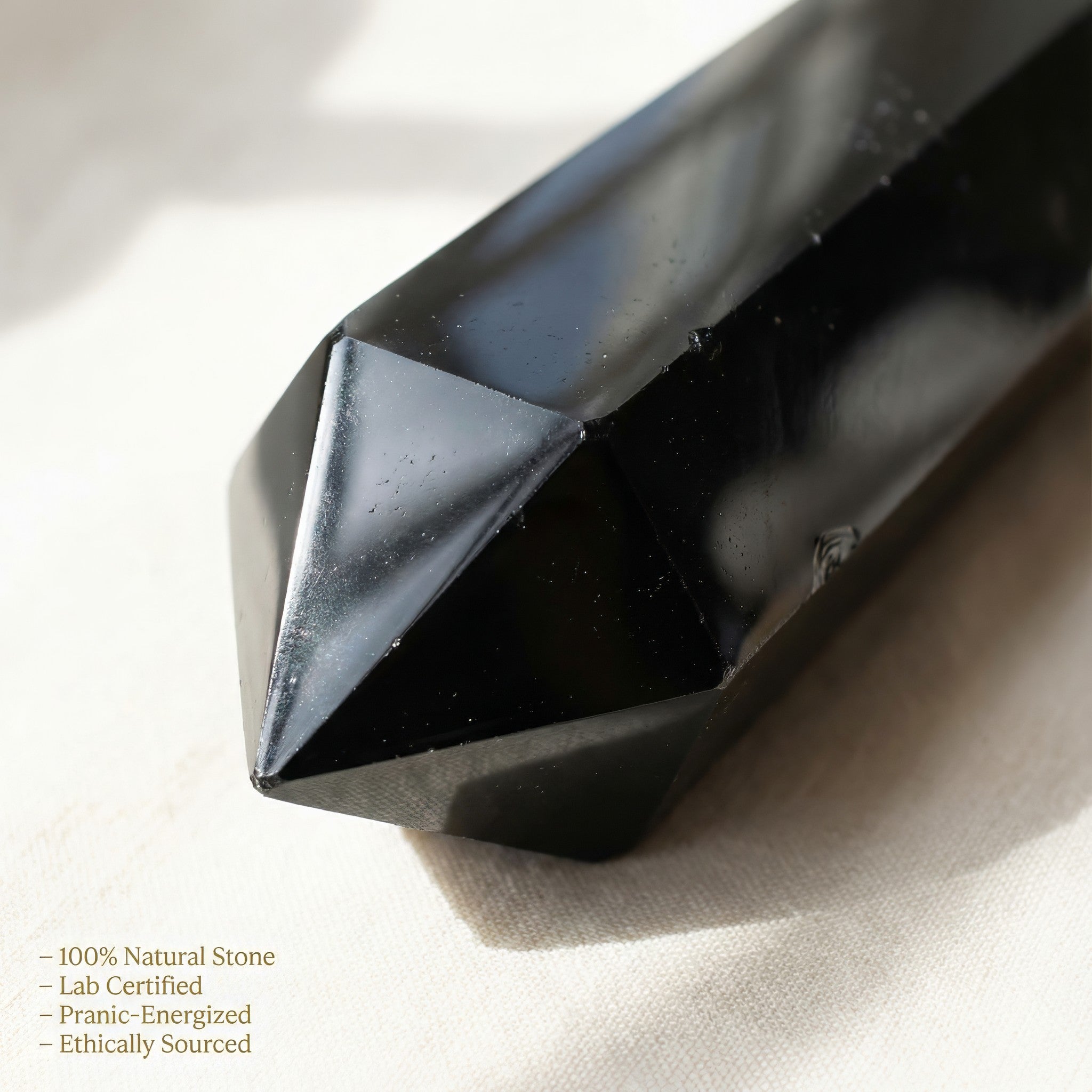 Black Obsidian Laser Wand
