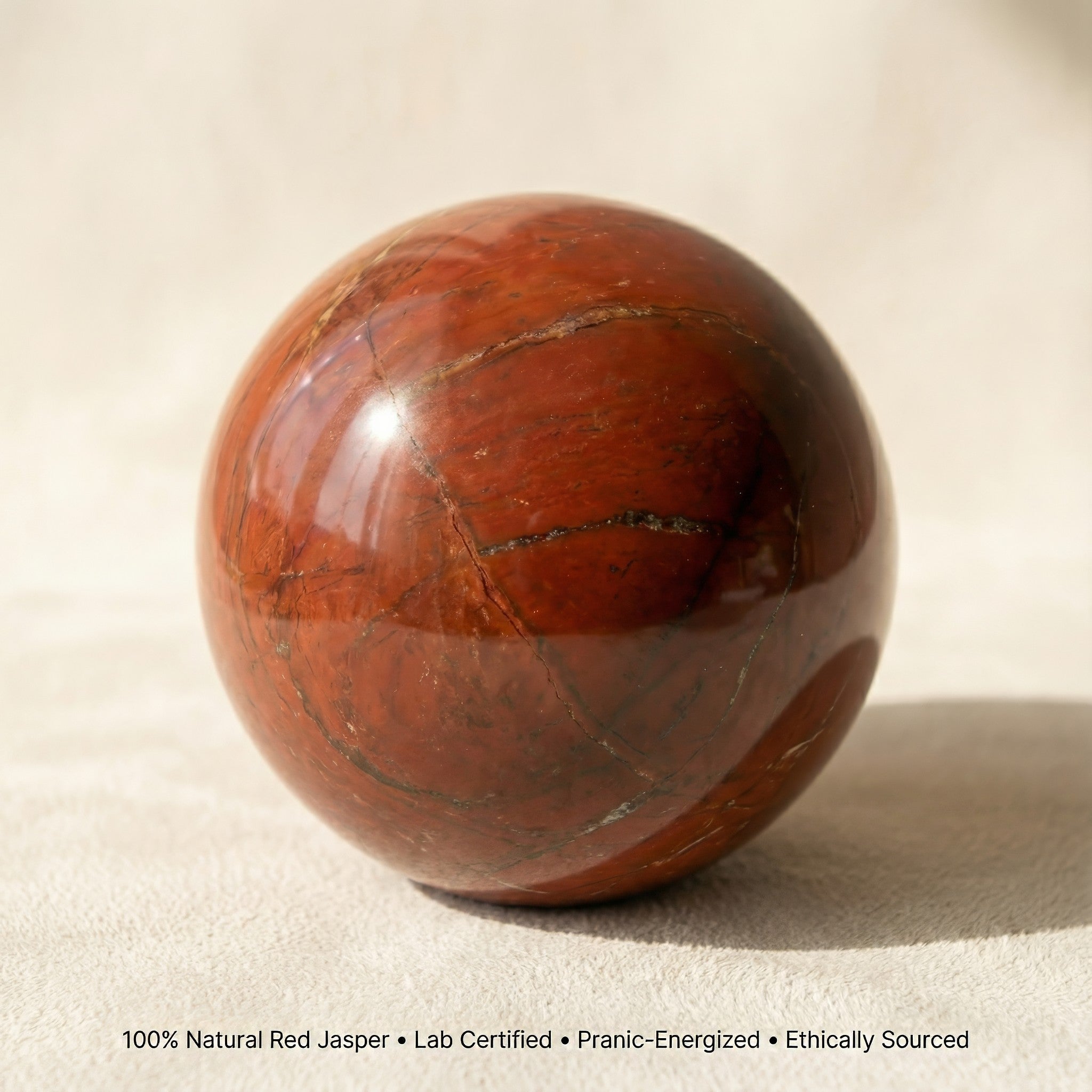 Red Jasper Crystal Ball