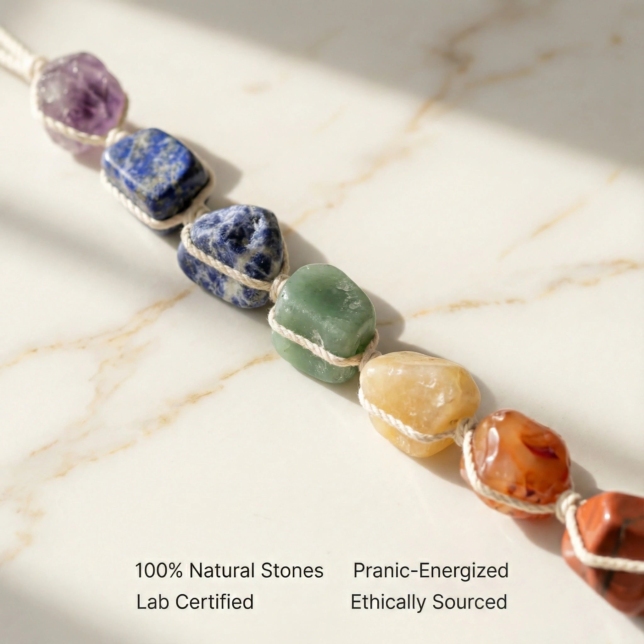 Seven Chakra Crystal Hanging