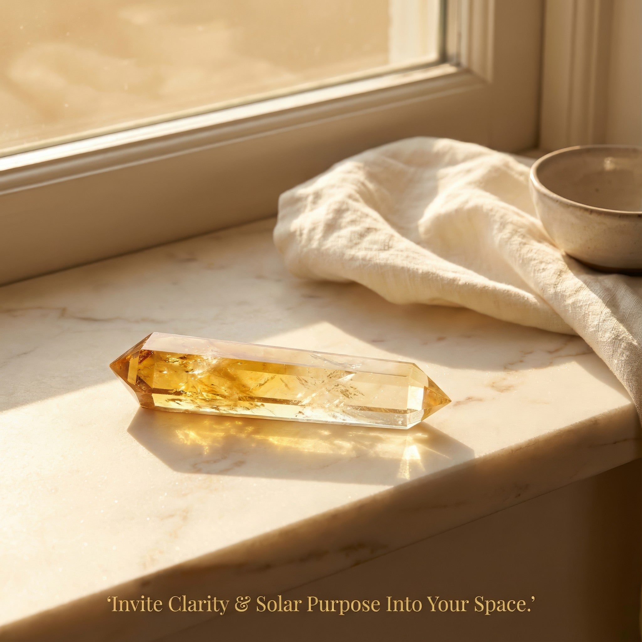 Citrine Laser Wand
