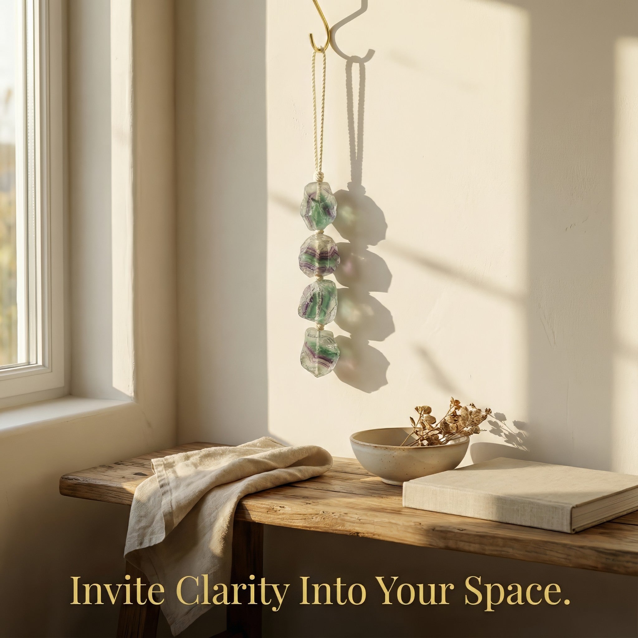 Fluorite Hanging