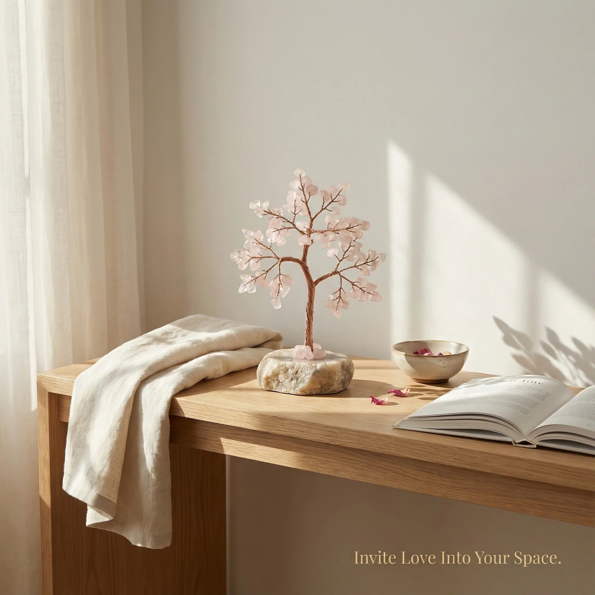 Rose Quartz Tree